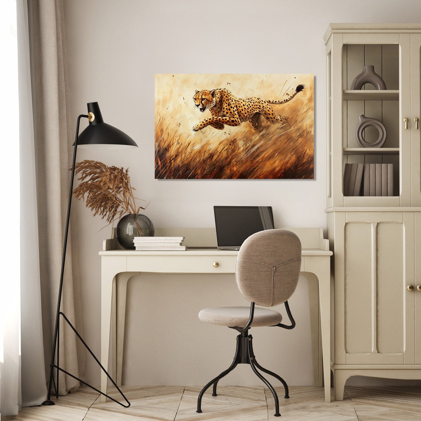 Cheetah's Pursuit Canvas