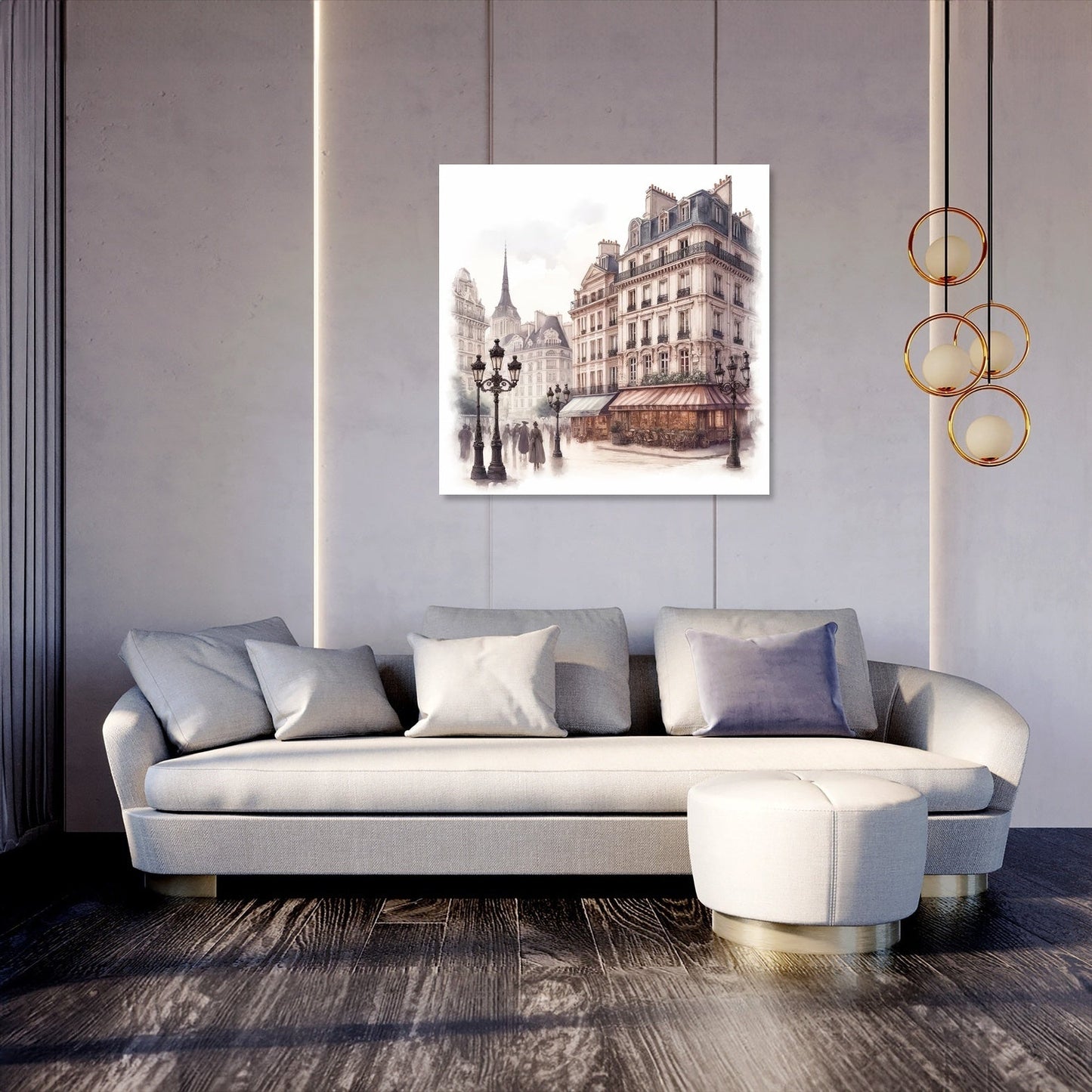 Whispers of Paris Saint-Germain Canvas
