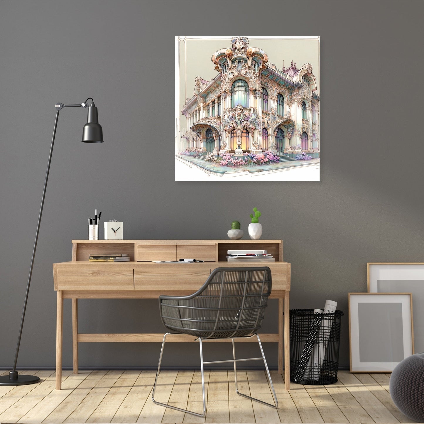Nouveau Nature Canvas