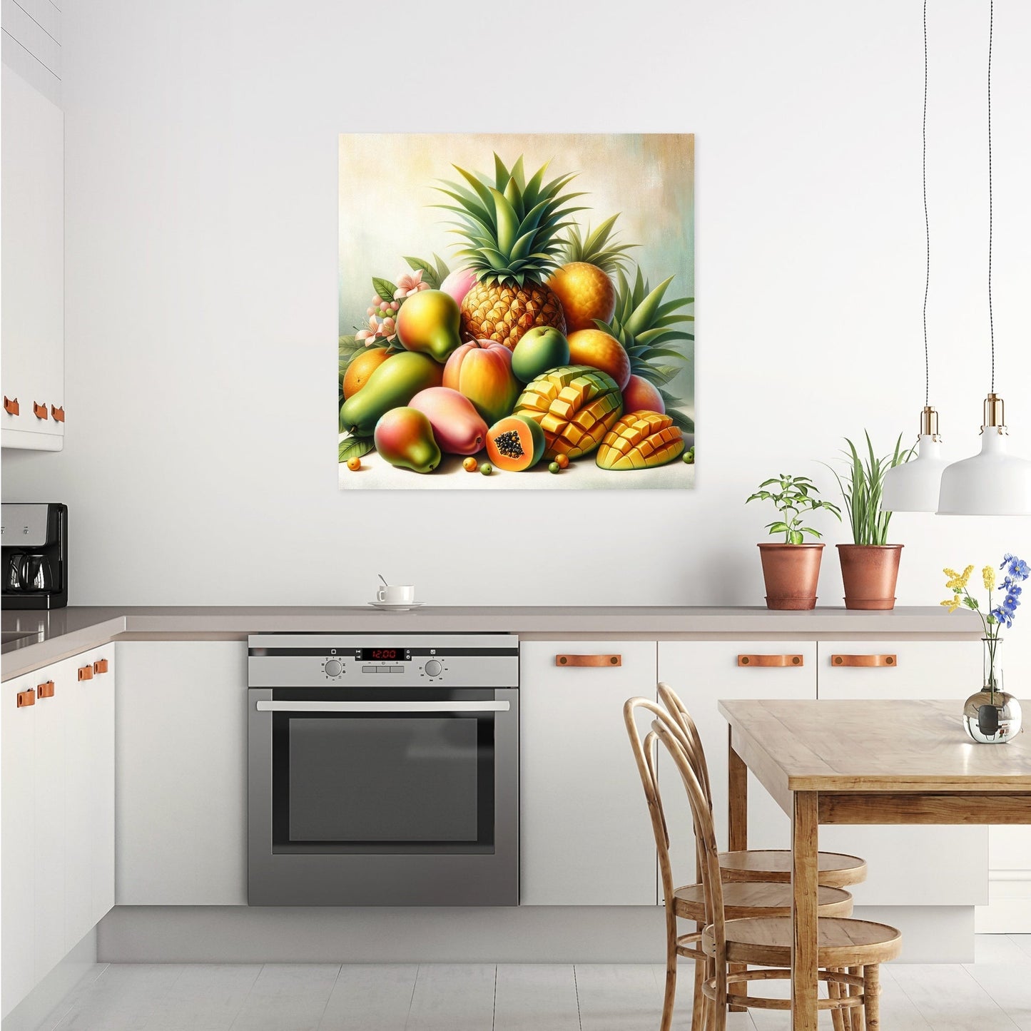Tropical Fruit Serenade Canvas