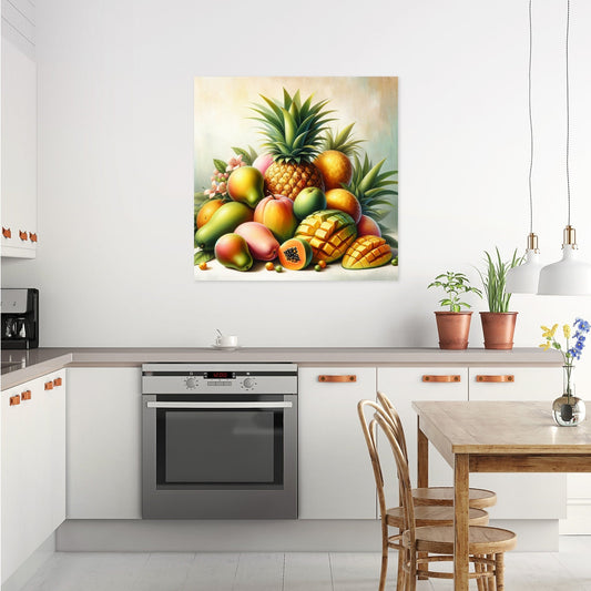 Tropical Fruit Serenade Canvas