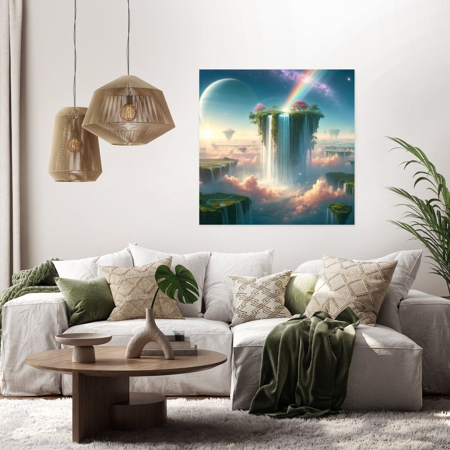 Mystic Waterfall Canvas