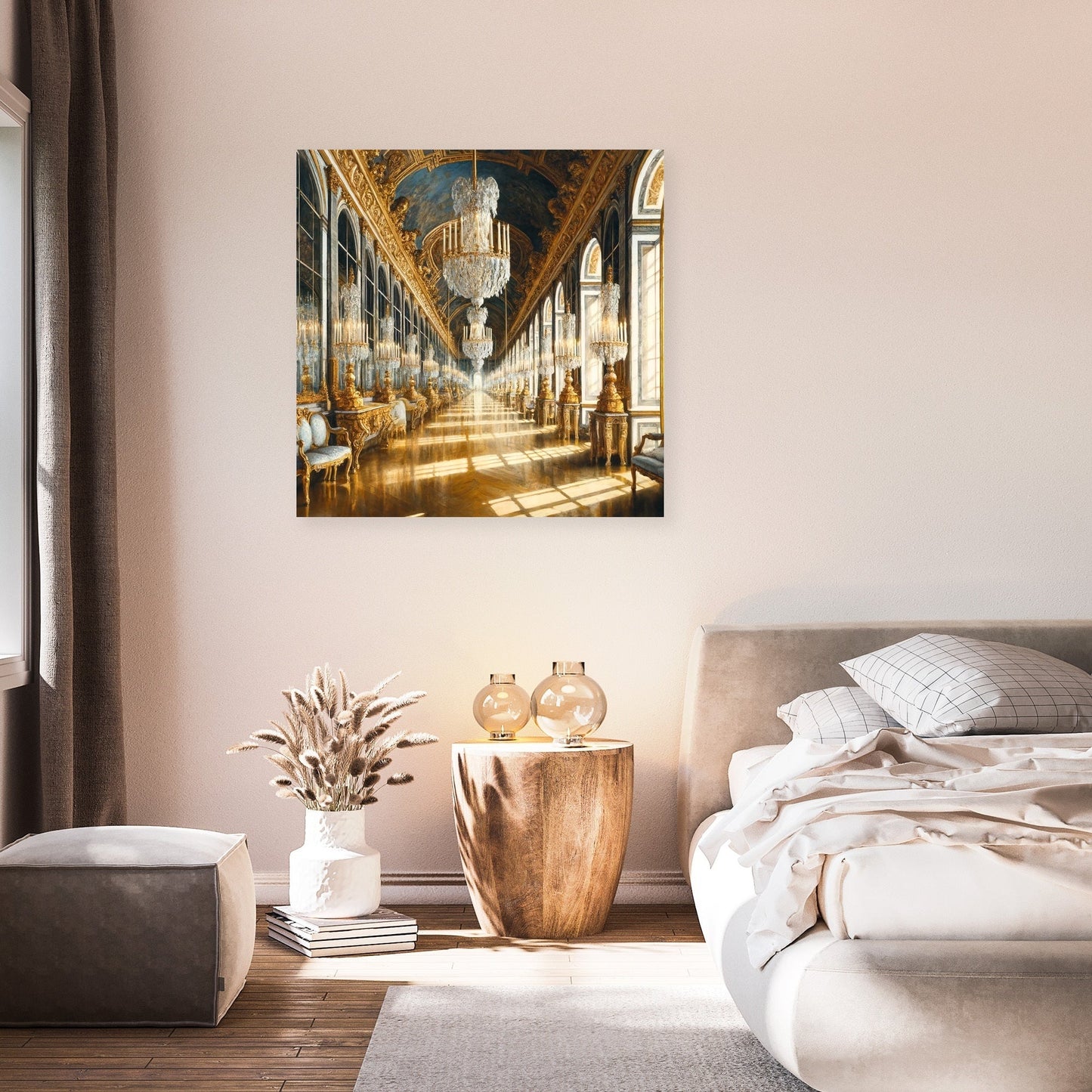 Hall of Mirrors Versailles Paris Canvas