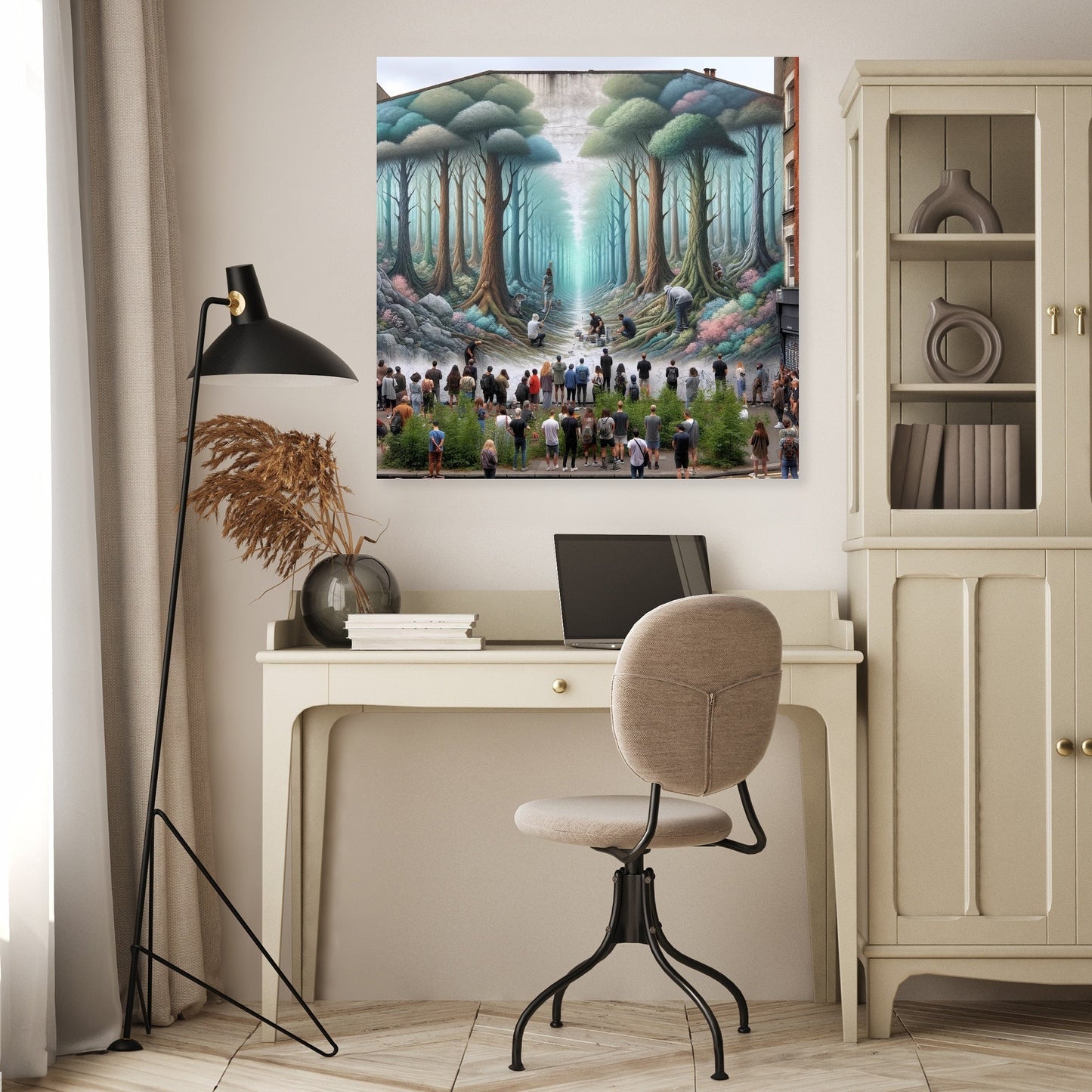 Forest Mural Oasis Canvas