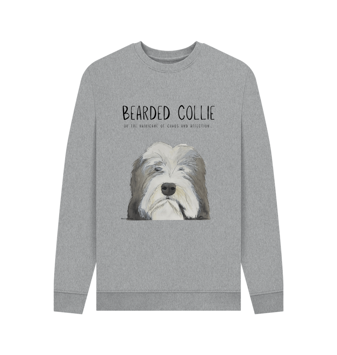 Fluff Happens: Bearded Collie Chaos Sweatshirt
