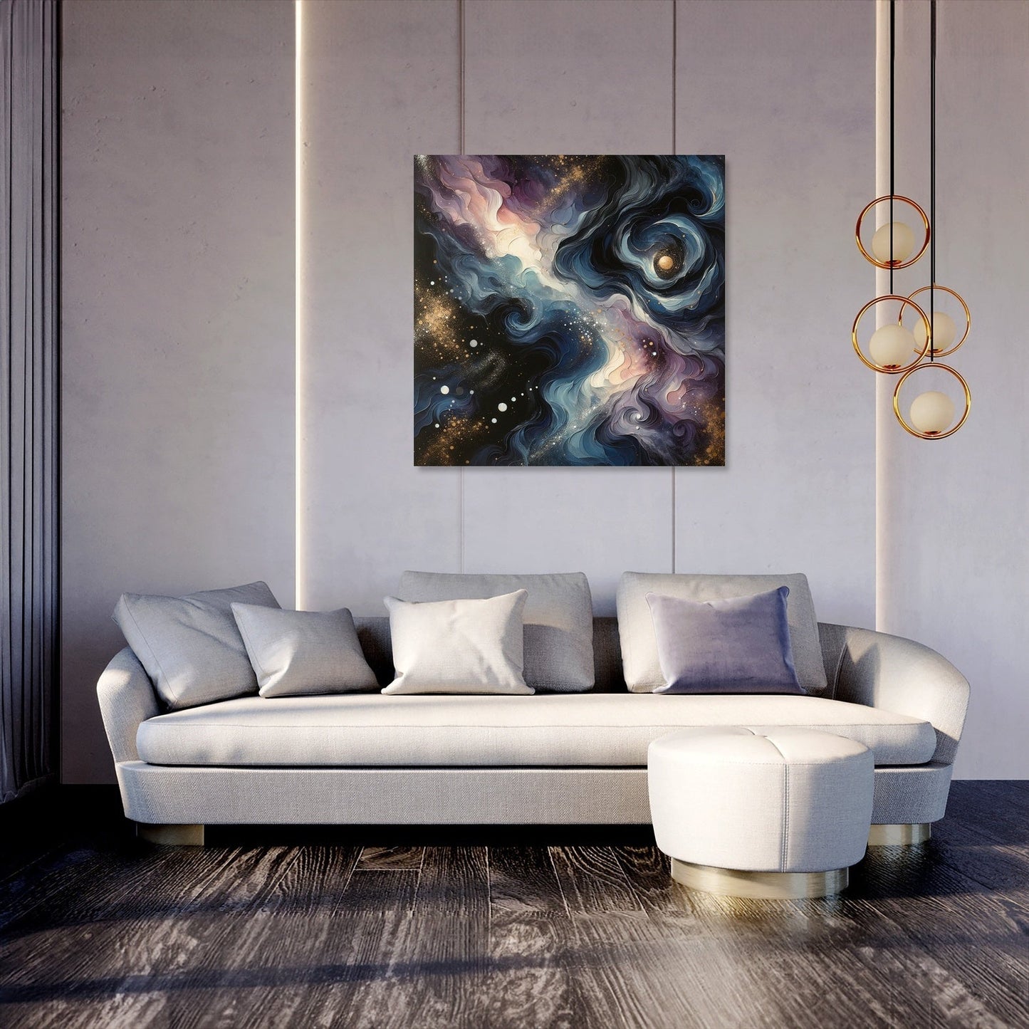 Cosmic Whispers Canvas
