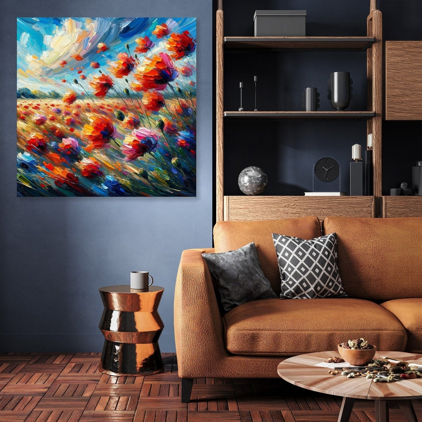 Whispering Poppies Canvas