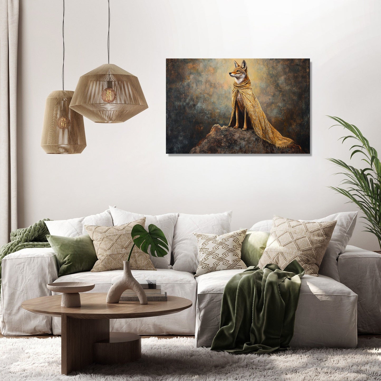 Regal Jackal Canvas