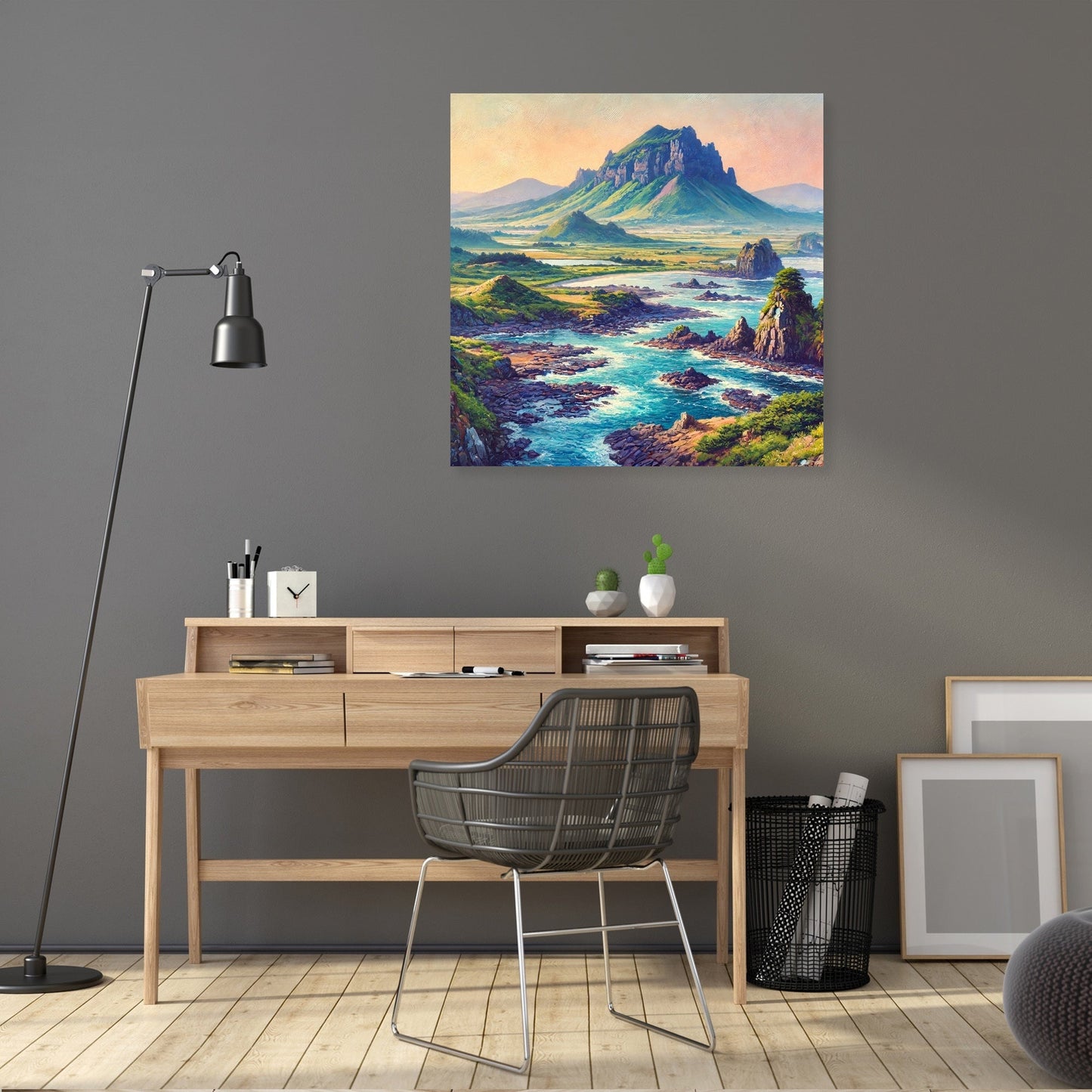 Jeju Island Beauty Canvas
