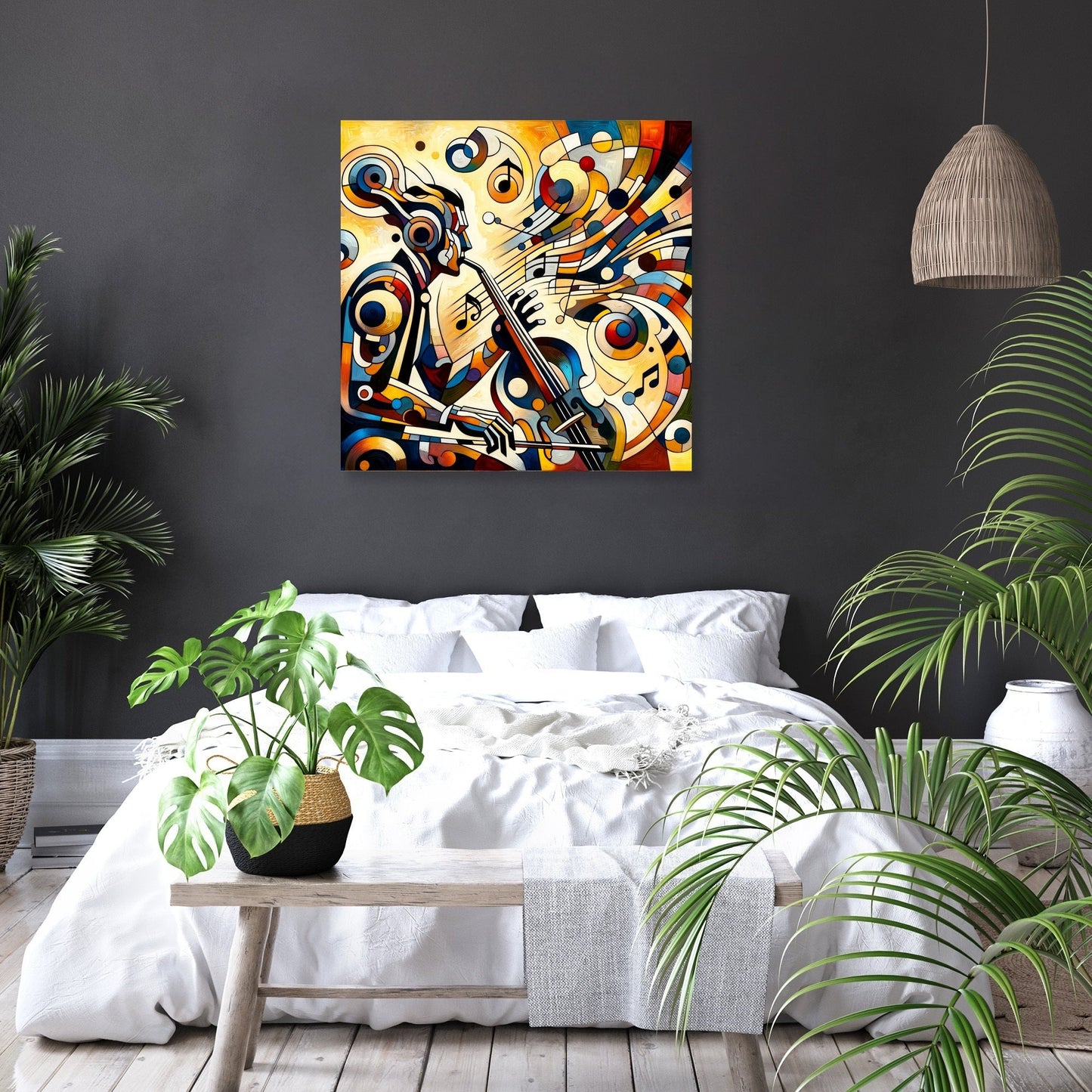 Abstract Rhythms Canvas