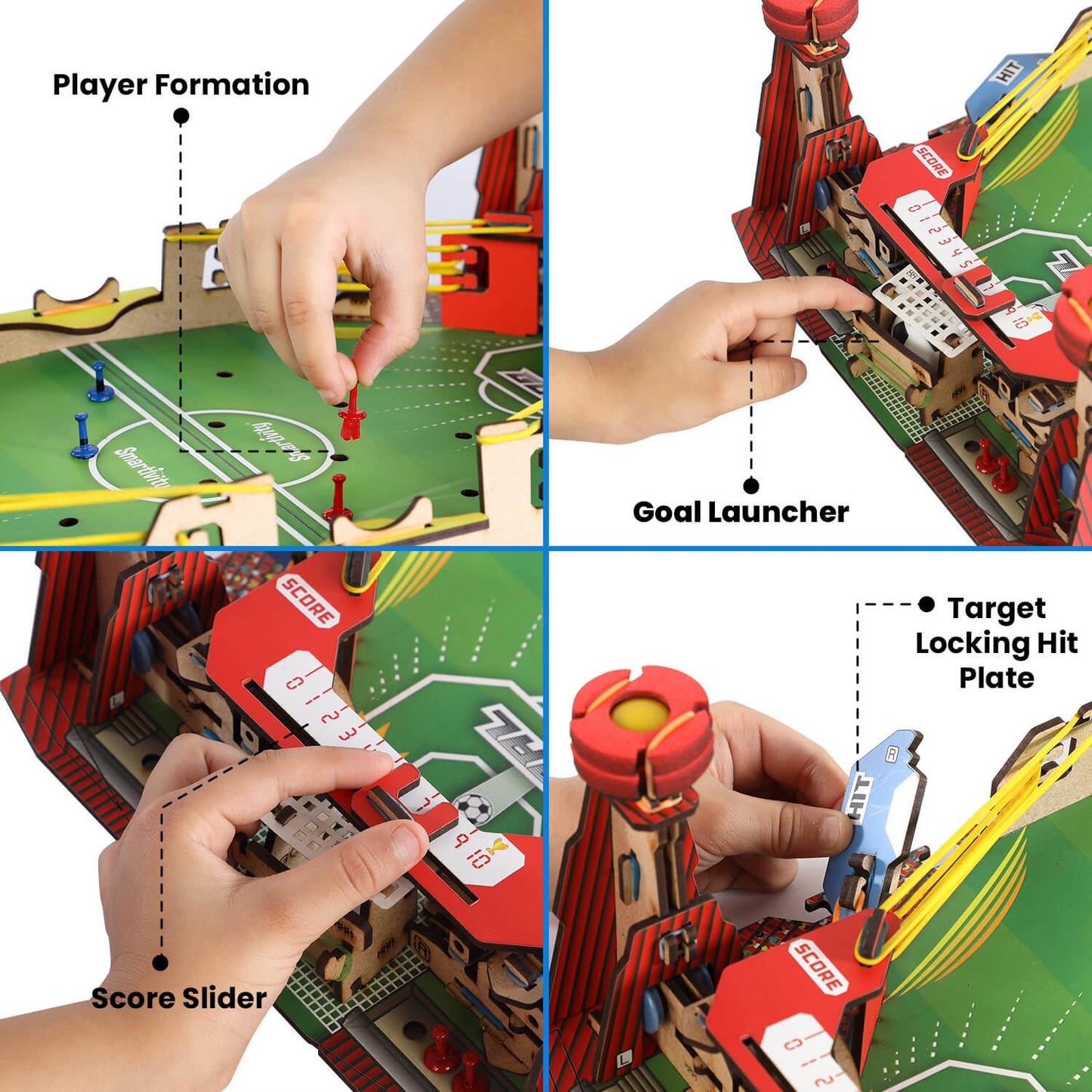 Smartivity Mini Football | Build-It-Yourself Multiplayer STEAM Board Game