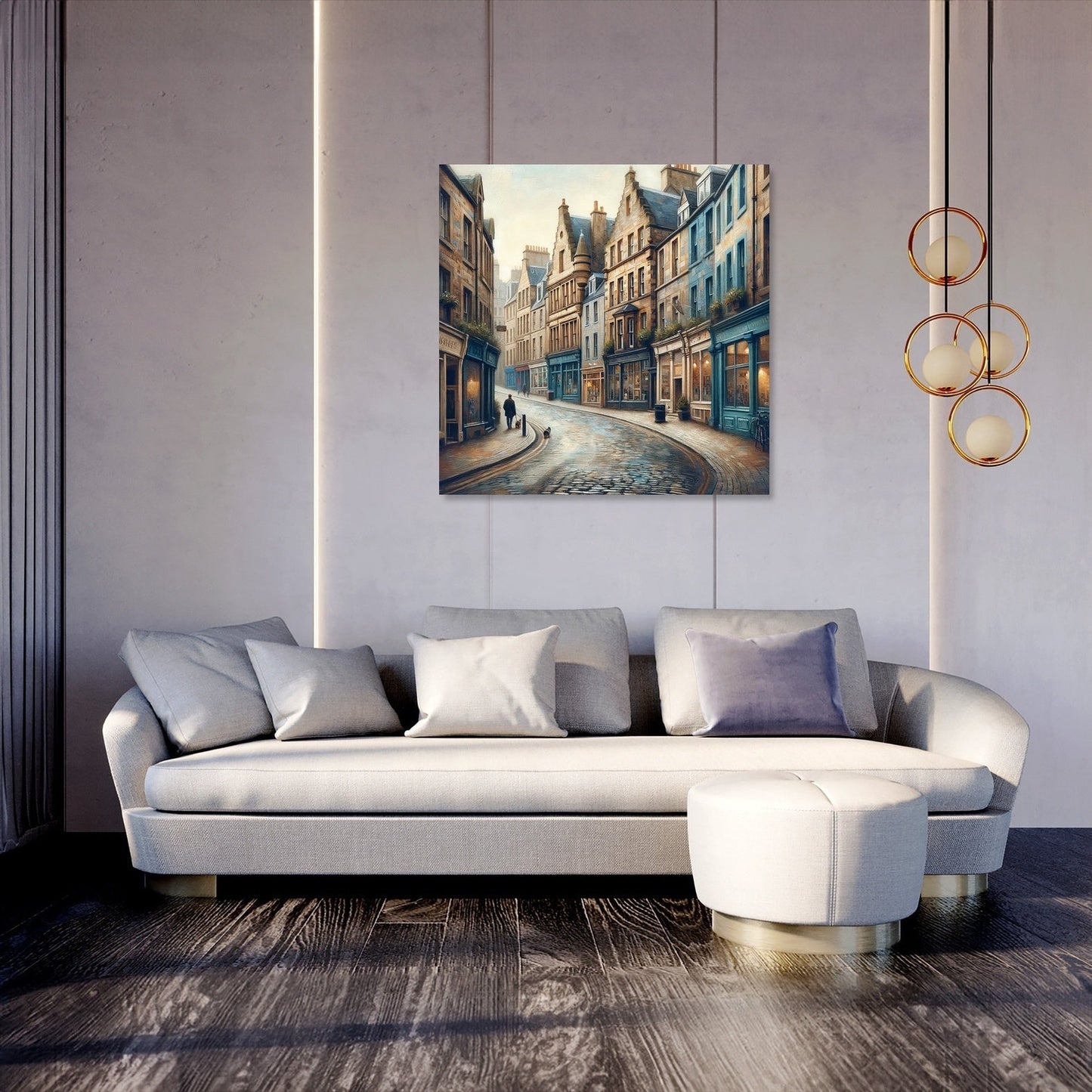 Morning Serenity in Dundee Canvas