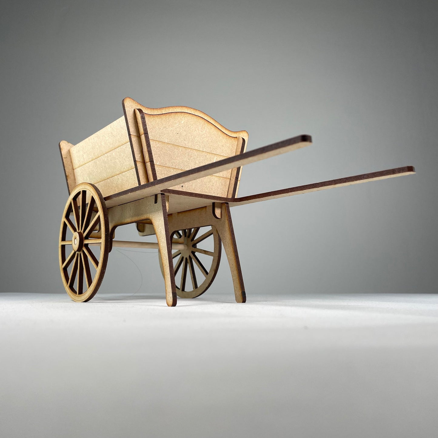 Cart Planter - Pre-Built Model By Curious Rabbit ®