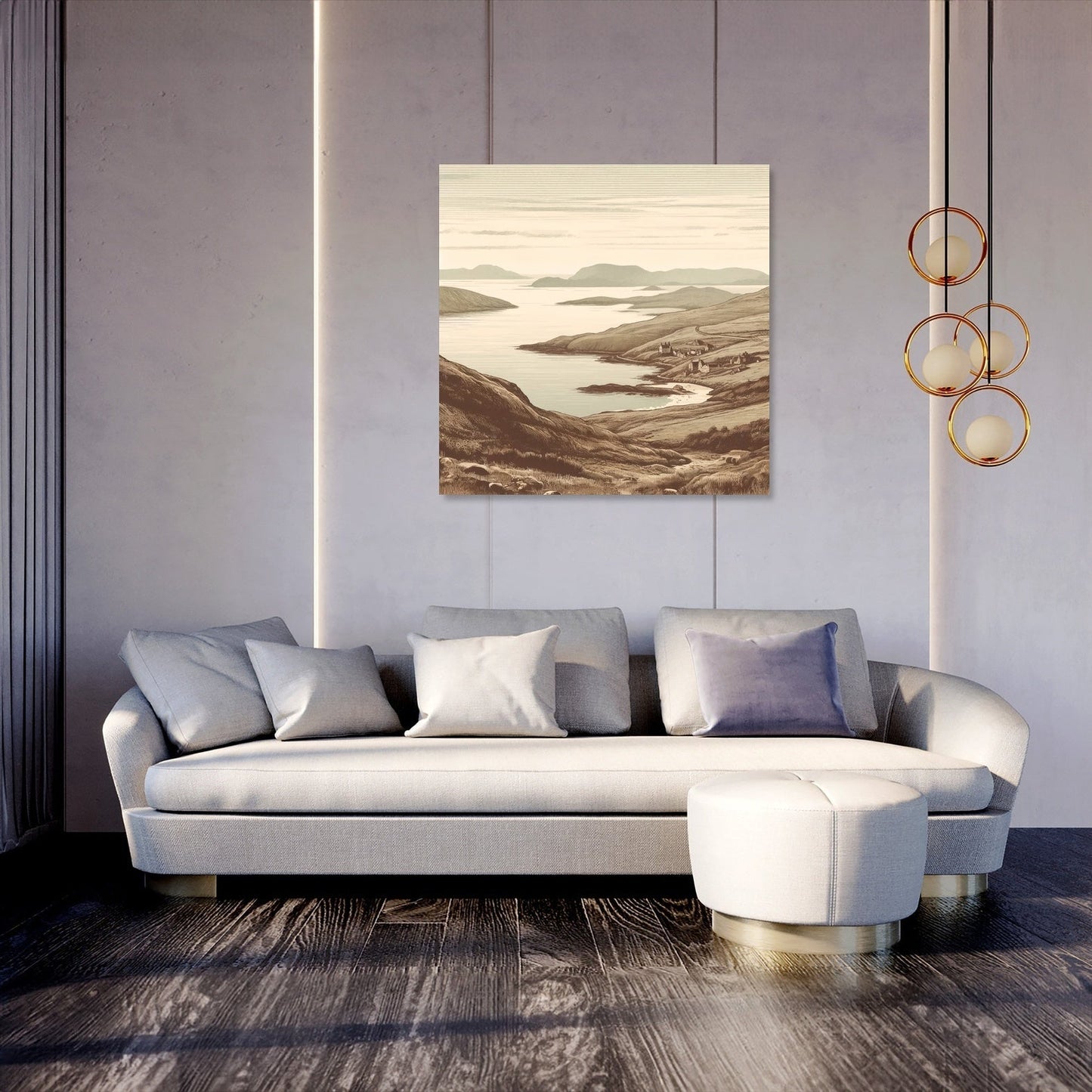 Shetland Serenity Canvas