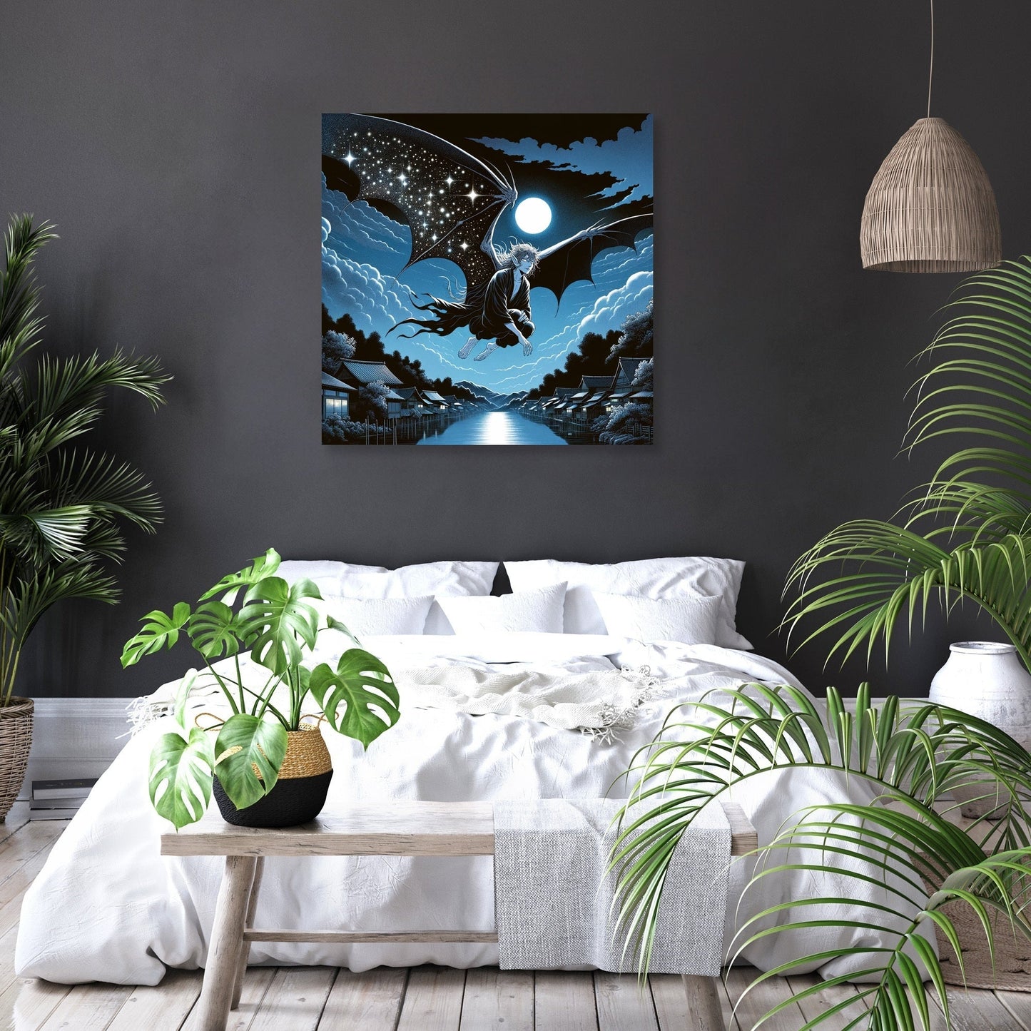 Nocturnal Grace Canvas