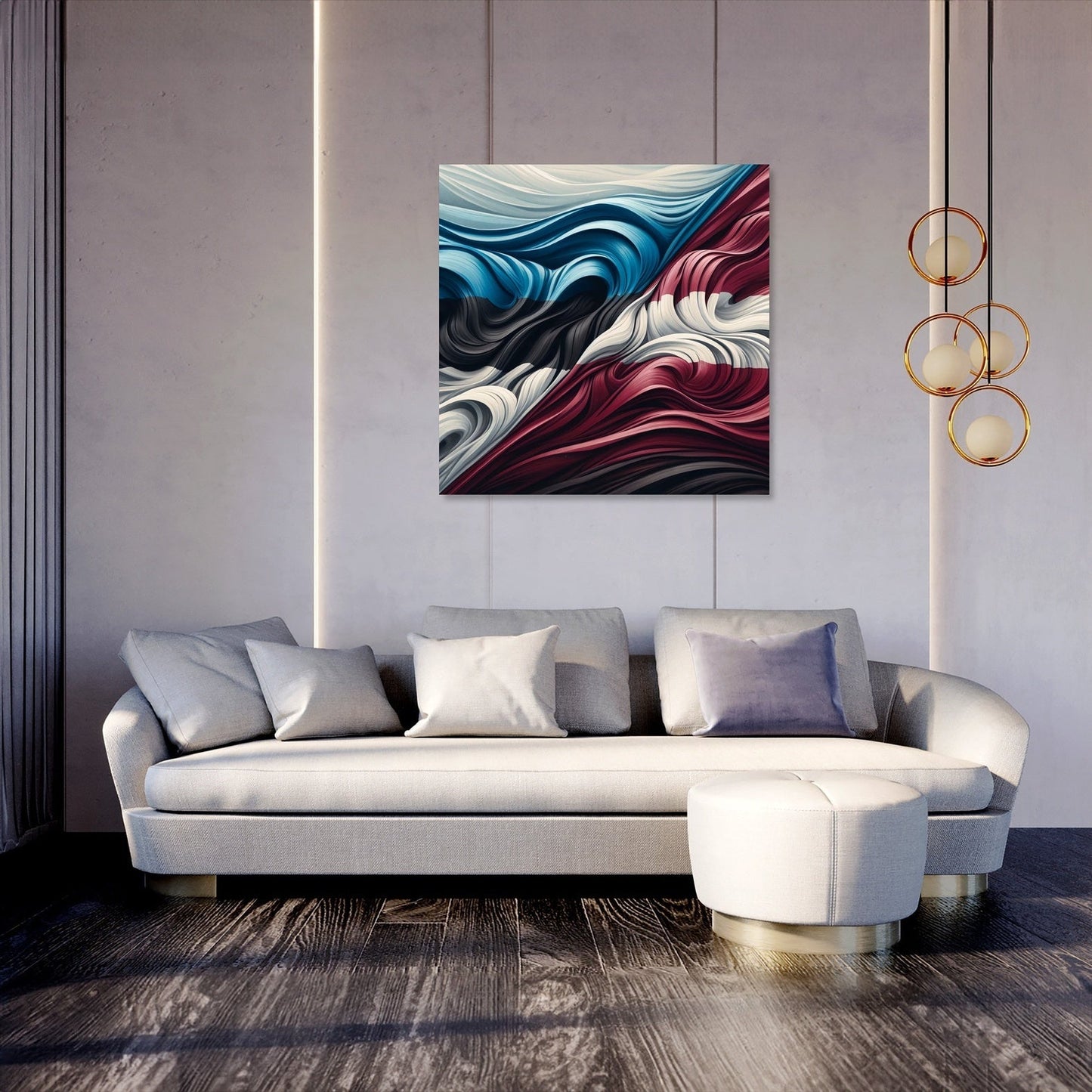 Baltic Waves Canvas