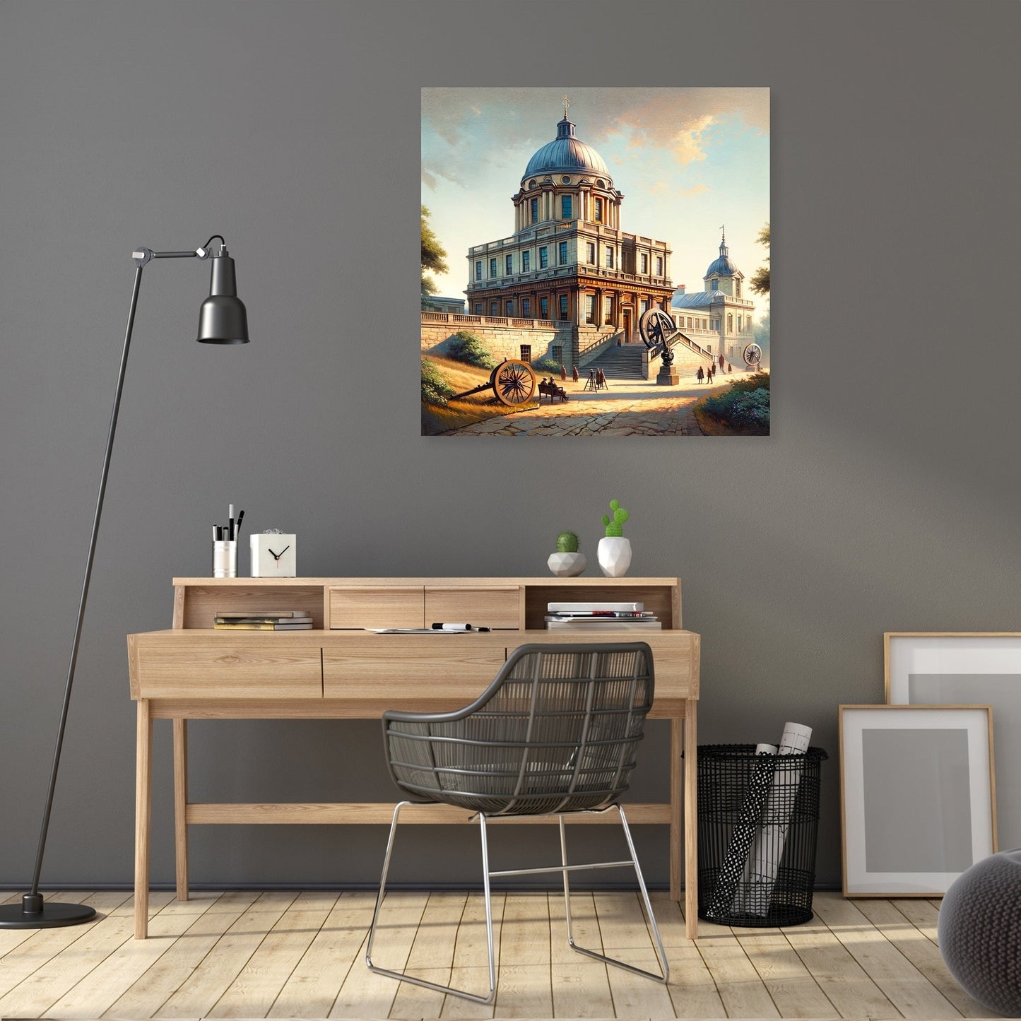 London Royal Greenwich Meridian Line Acrylic Canvas