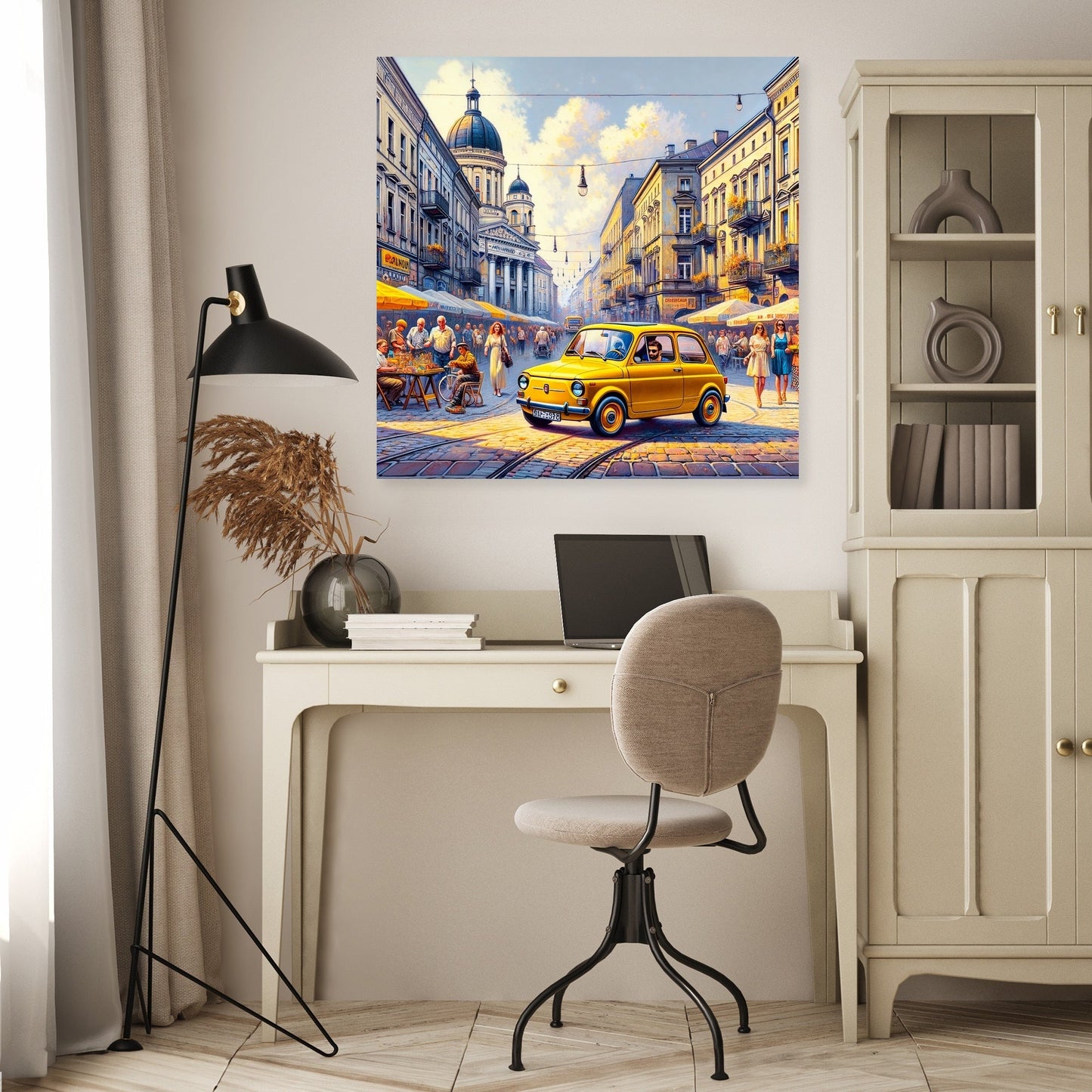 Sunshine Stroll Canvas