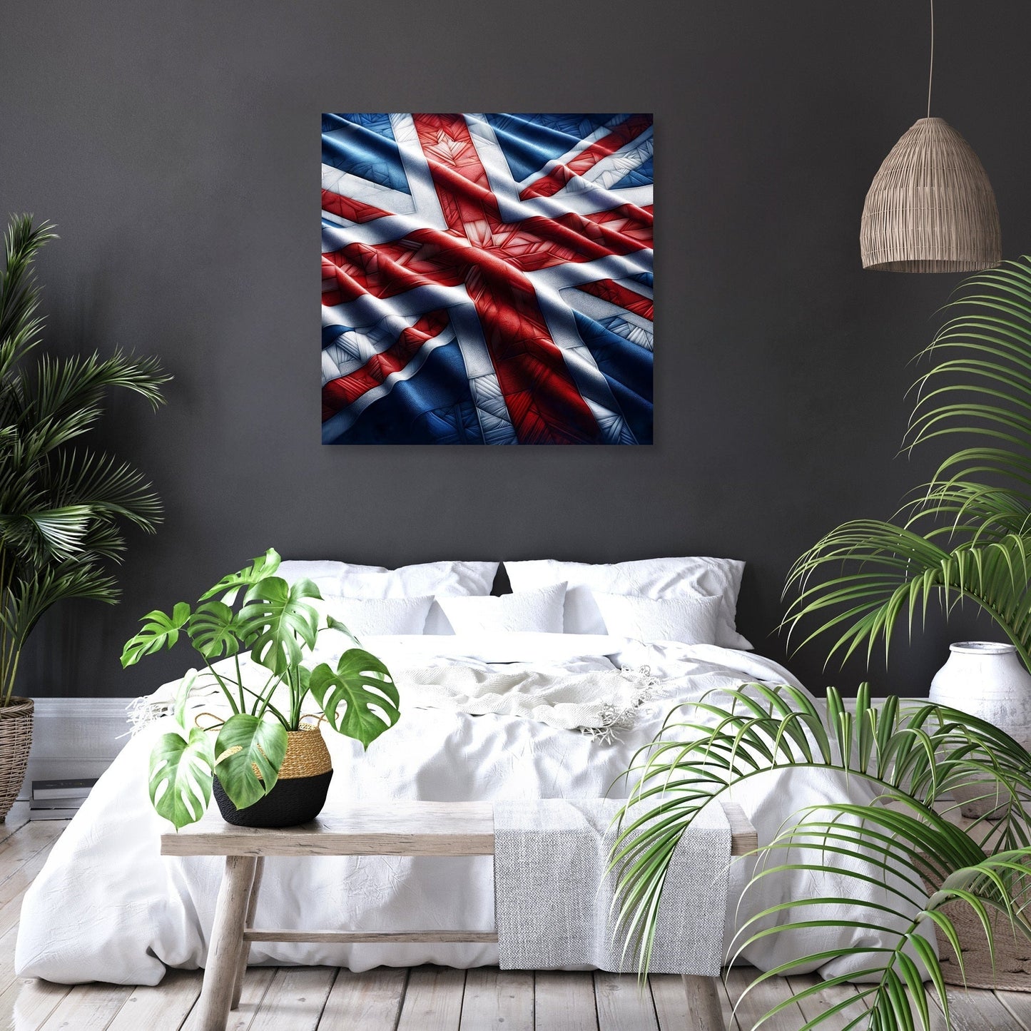 United Kingdom Flag Canvas