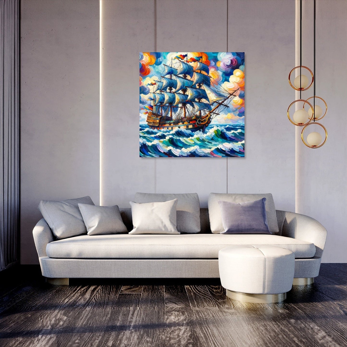 Nautical Odyssey Canvas