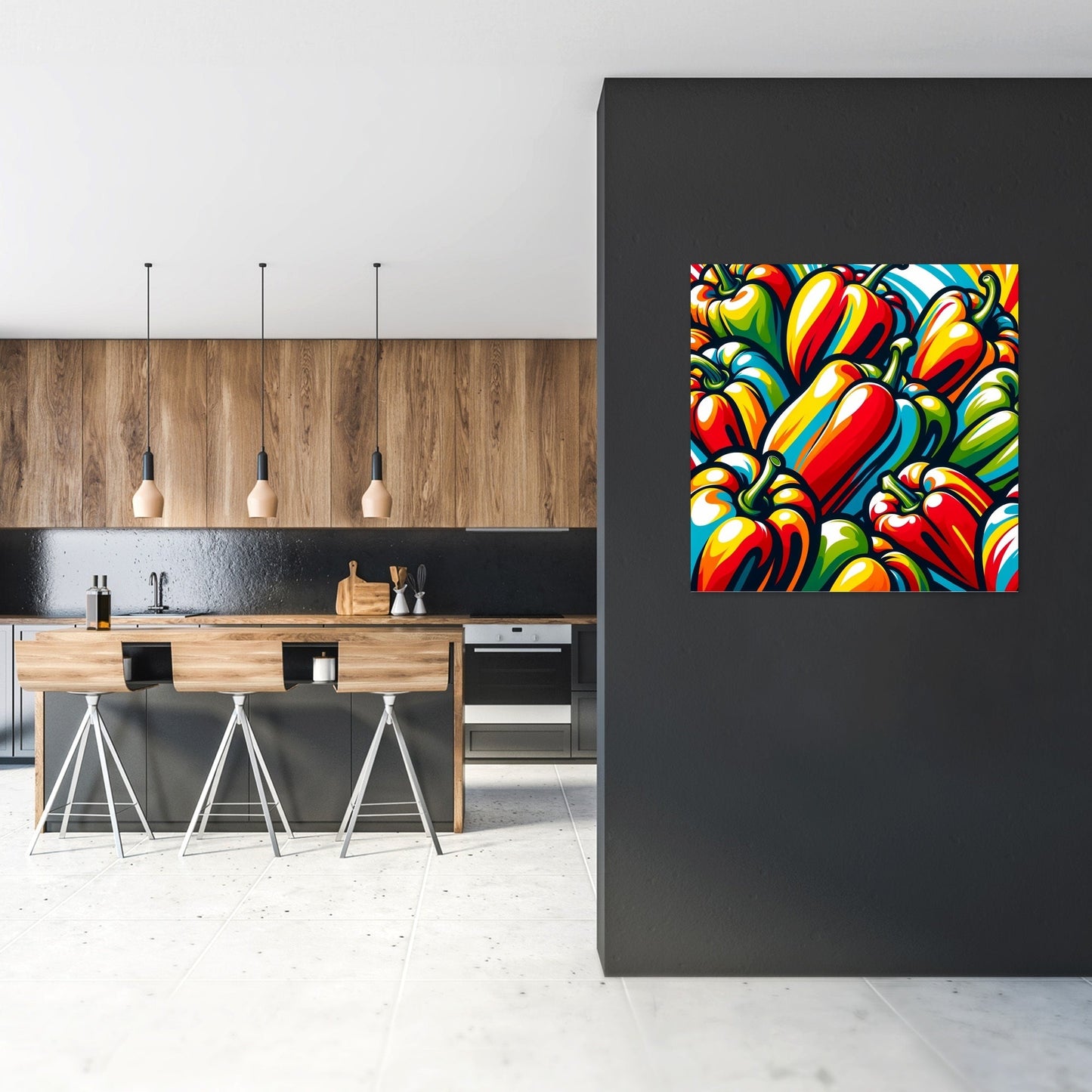 Pepper Pop Art Party Canvas