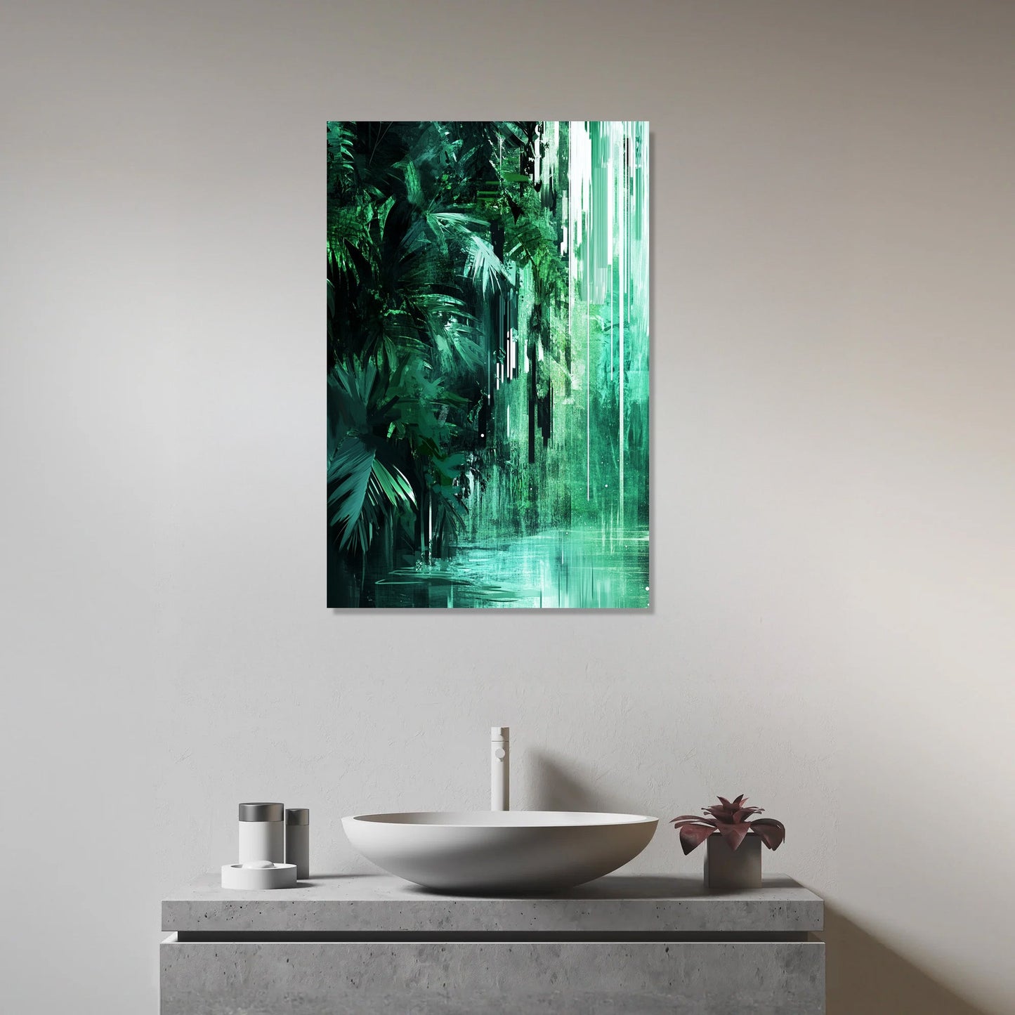 Tropical Rain Canvas