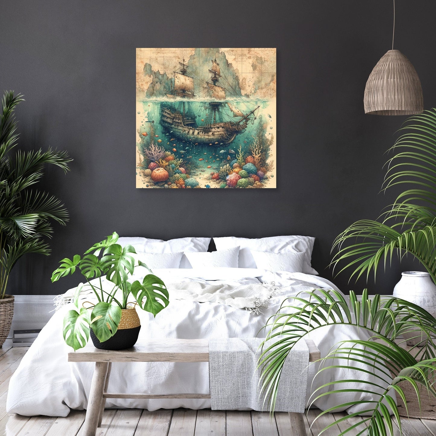 Sunken Treasures Canvas