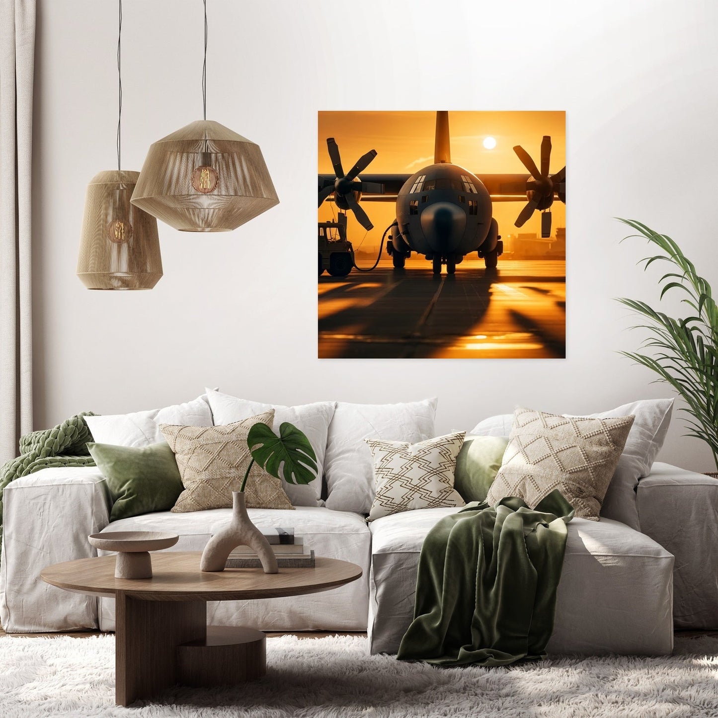 Golden Hour Mission Canvas