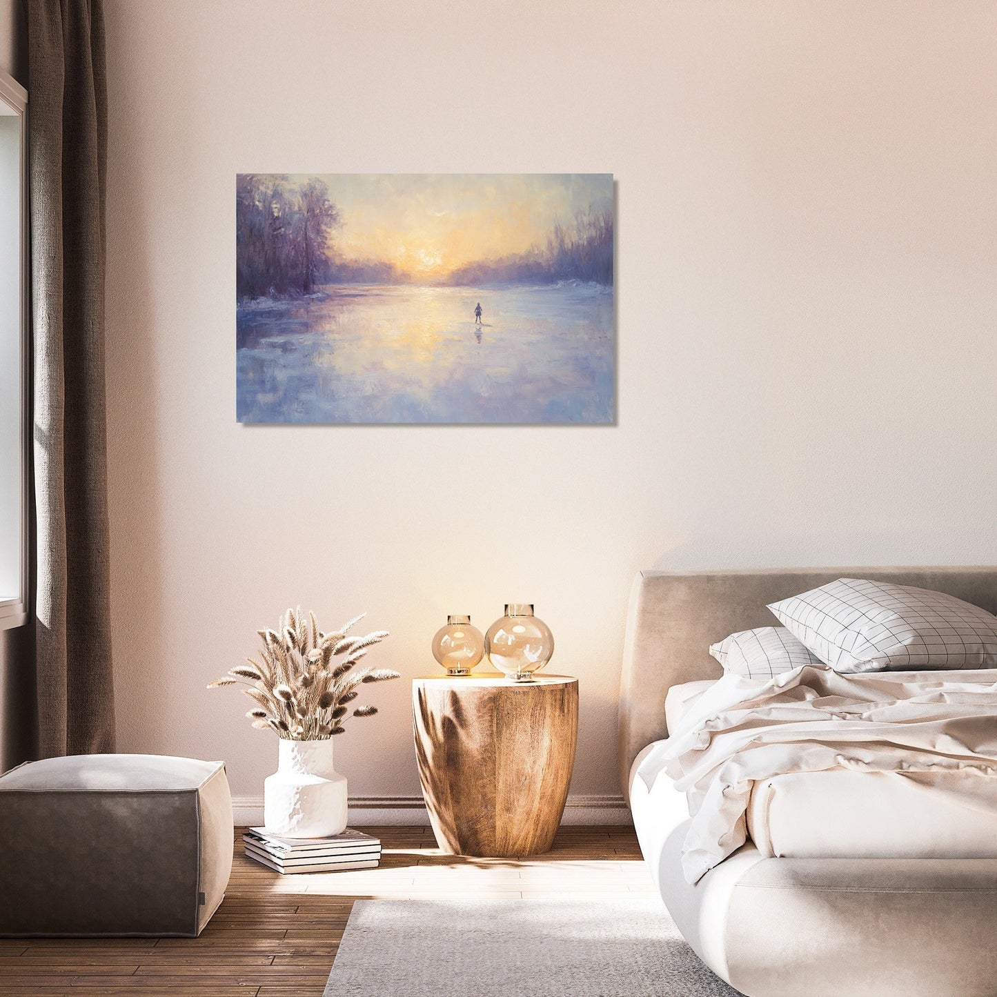 Sunset Skater Canvas
