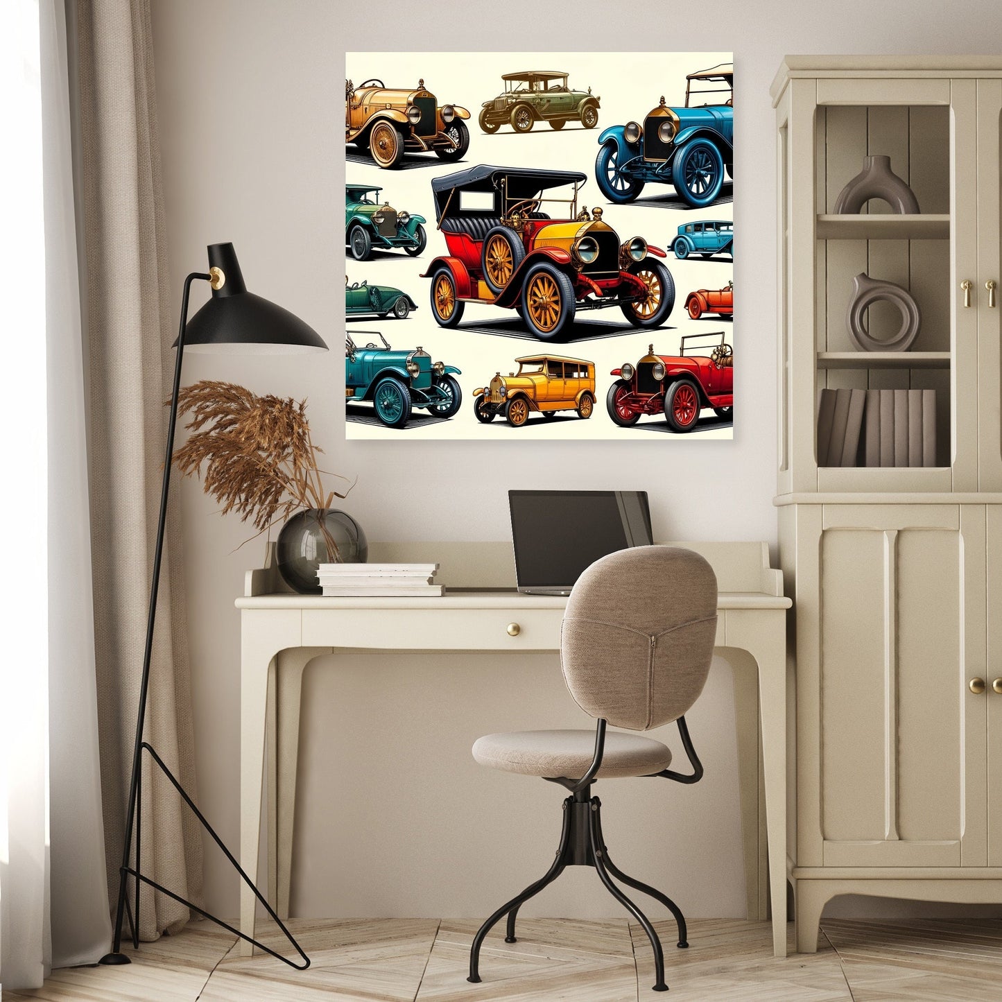 Vintage Elegance Canvas