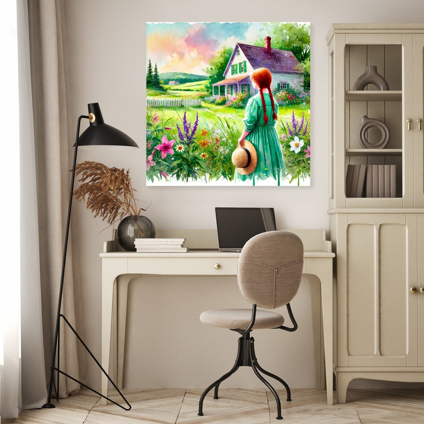 Anne's Dreamy Countryside Canvas