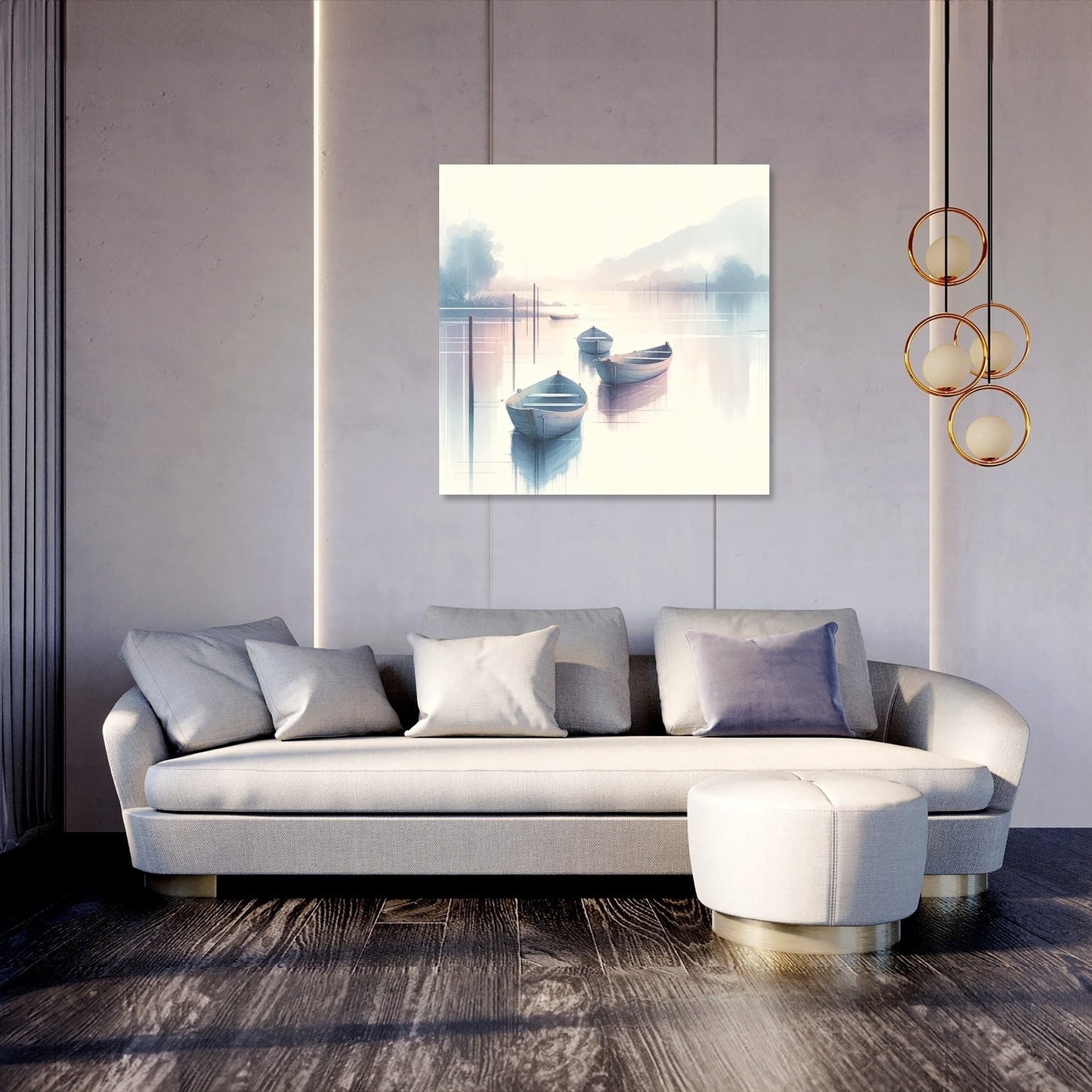 River of Serenity Canvas