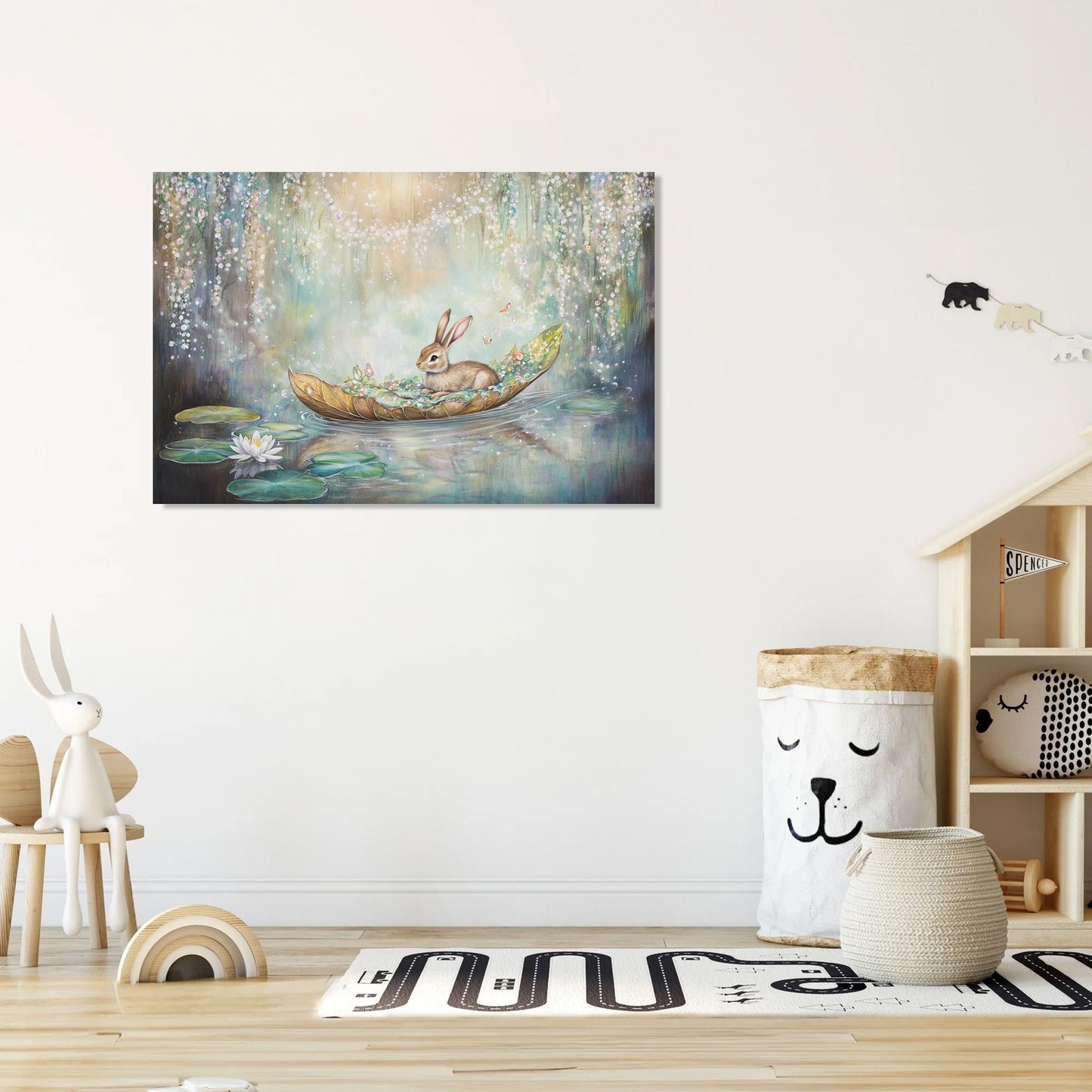 Hare's Leaf-Boat Canvas