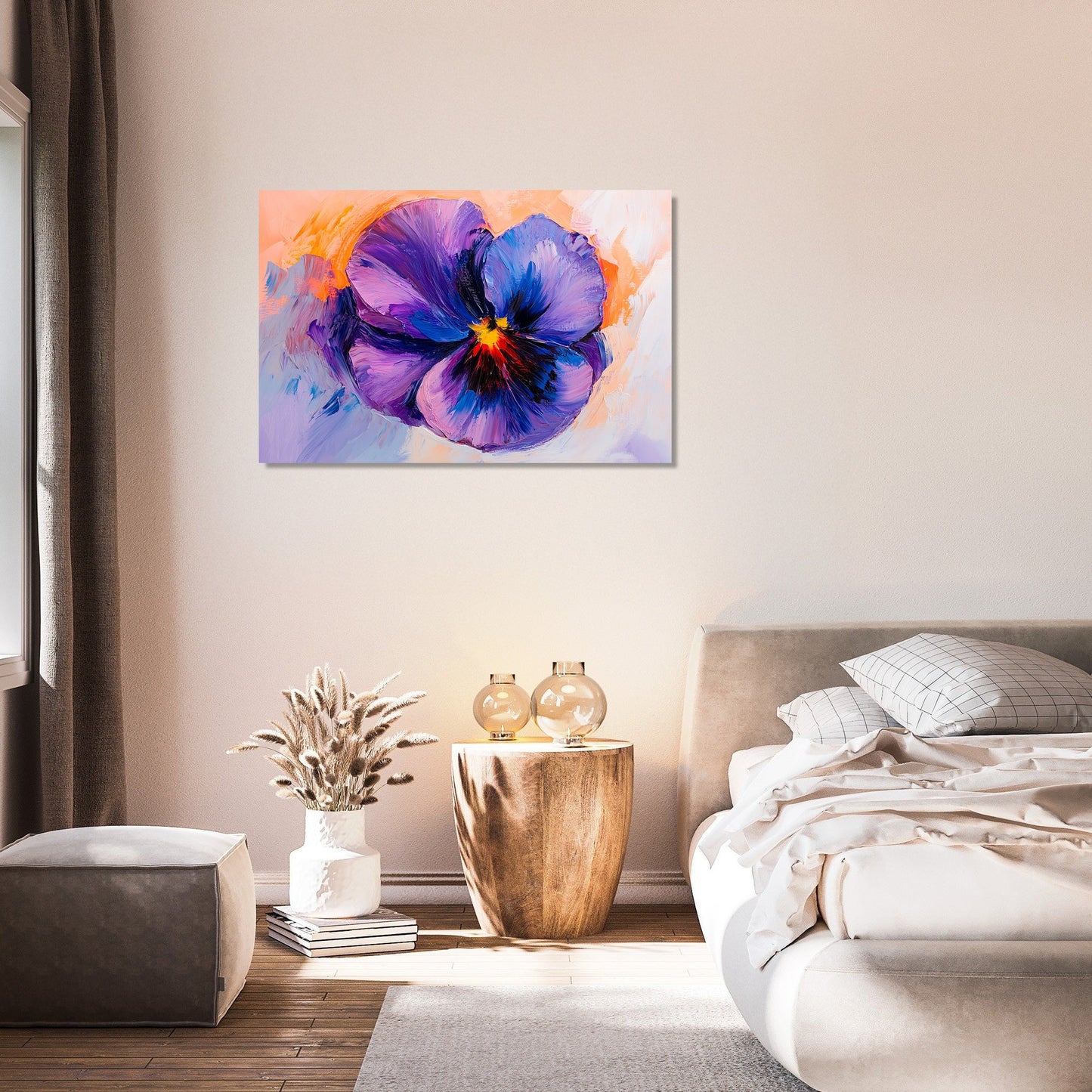 Dream Pansy Canvas