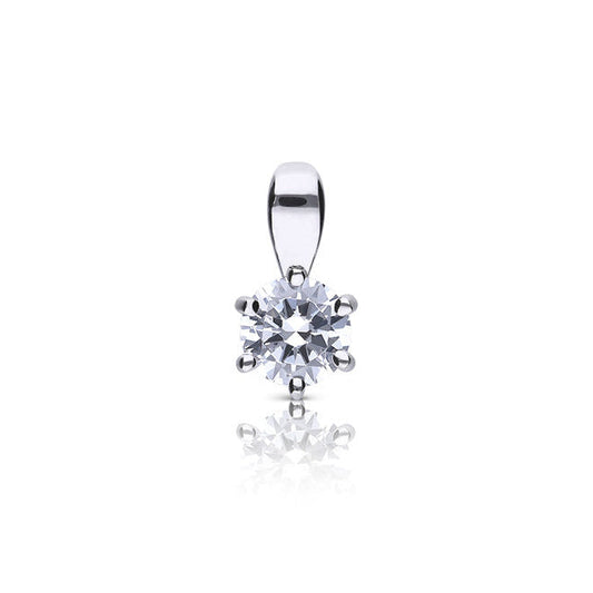 Diamonfire Six Claw Carat Pendant