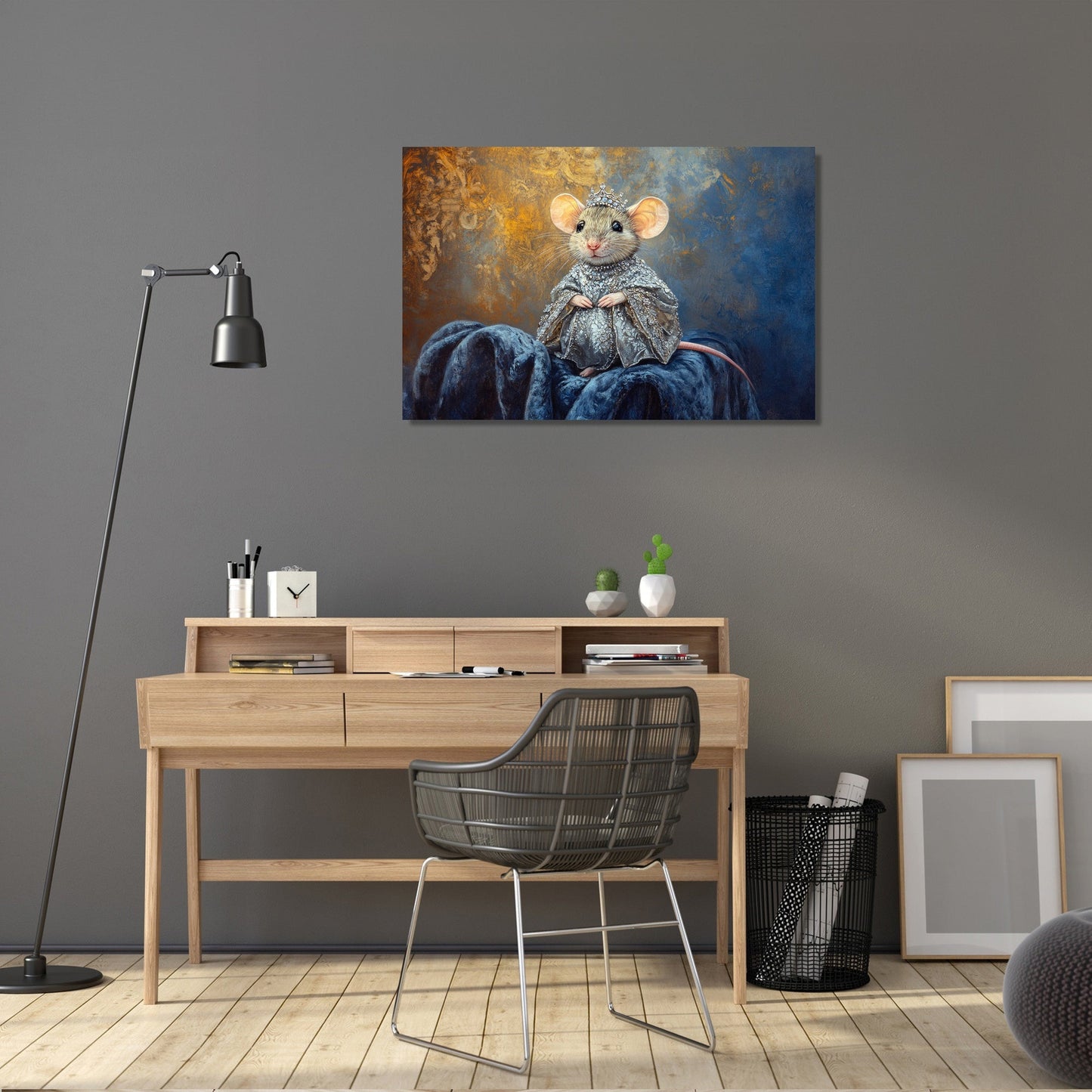 Regal Mouse Canvas