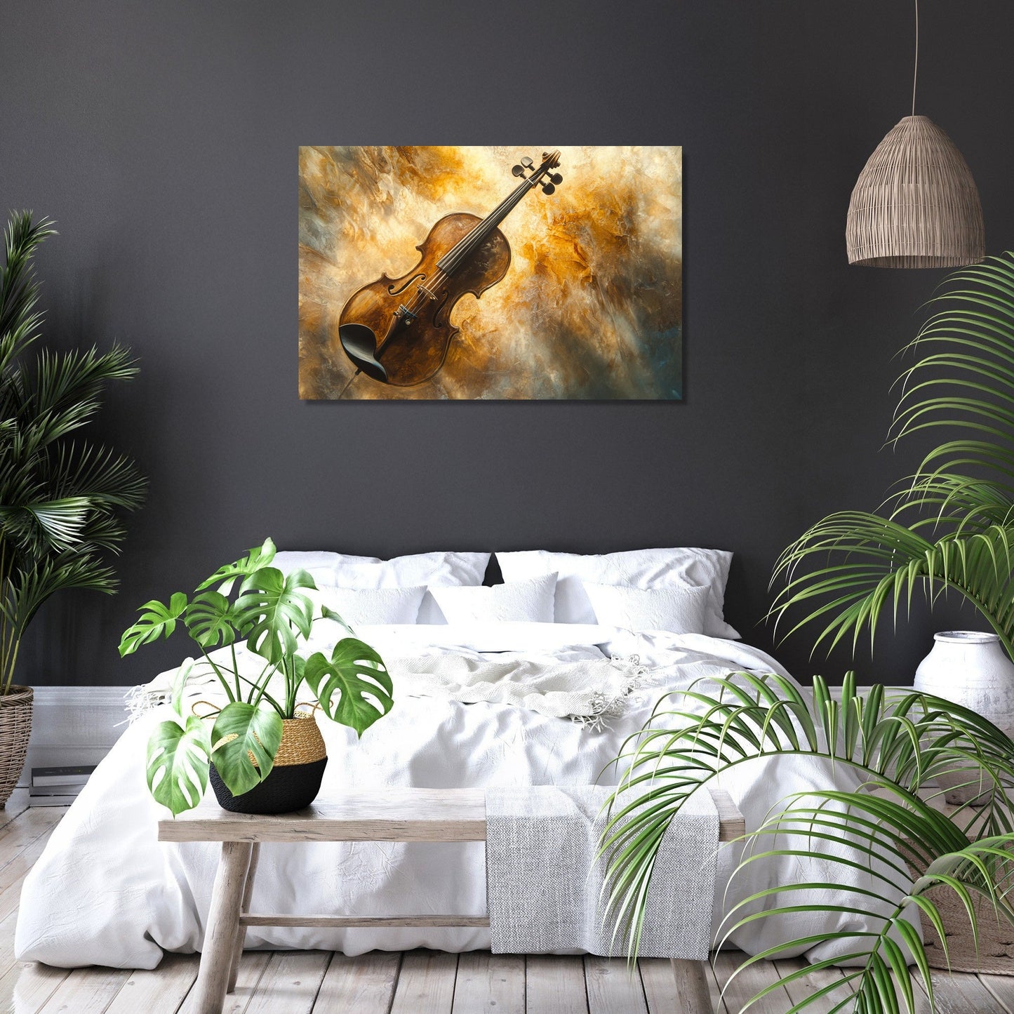 Violin Reverie Canvas