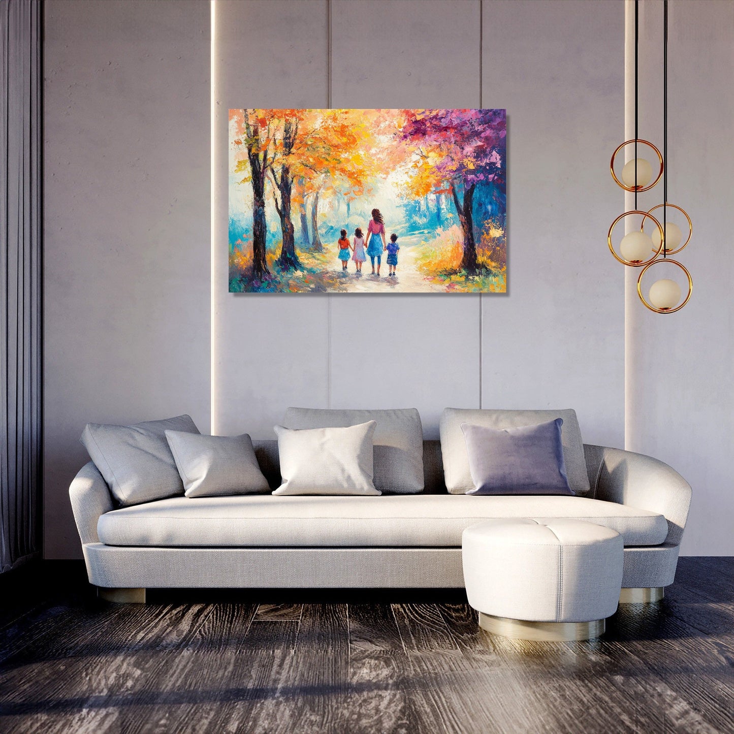 Mother’s Journey Forest Canvas