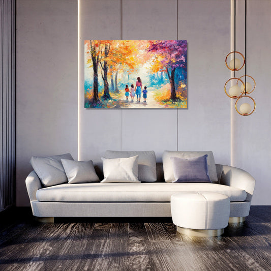 Mother’s Journey Forest Canvas