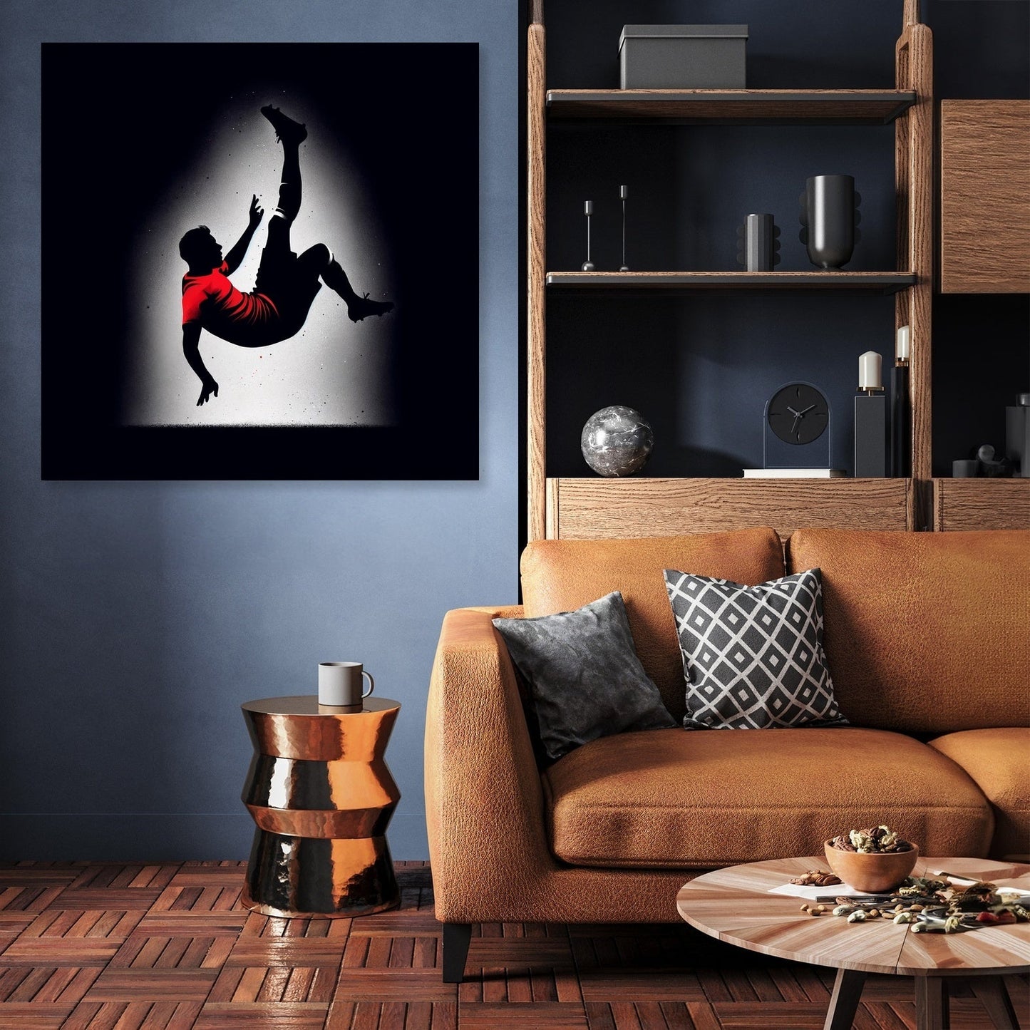 Manchester Flight Canvas