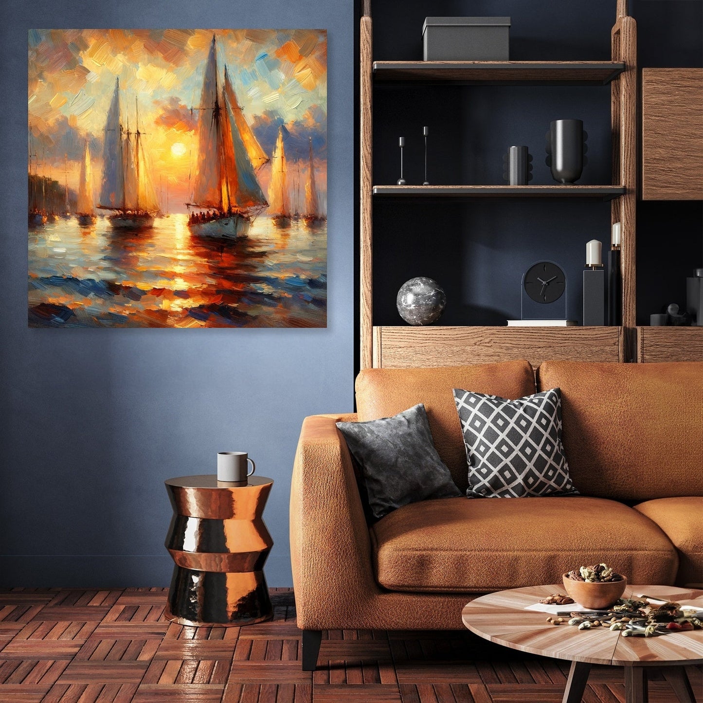 Harbor Glow Canvas