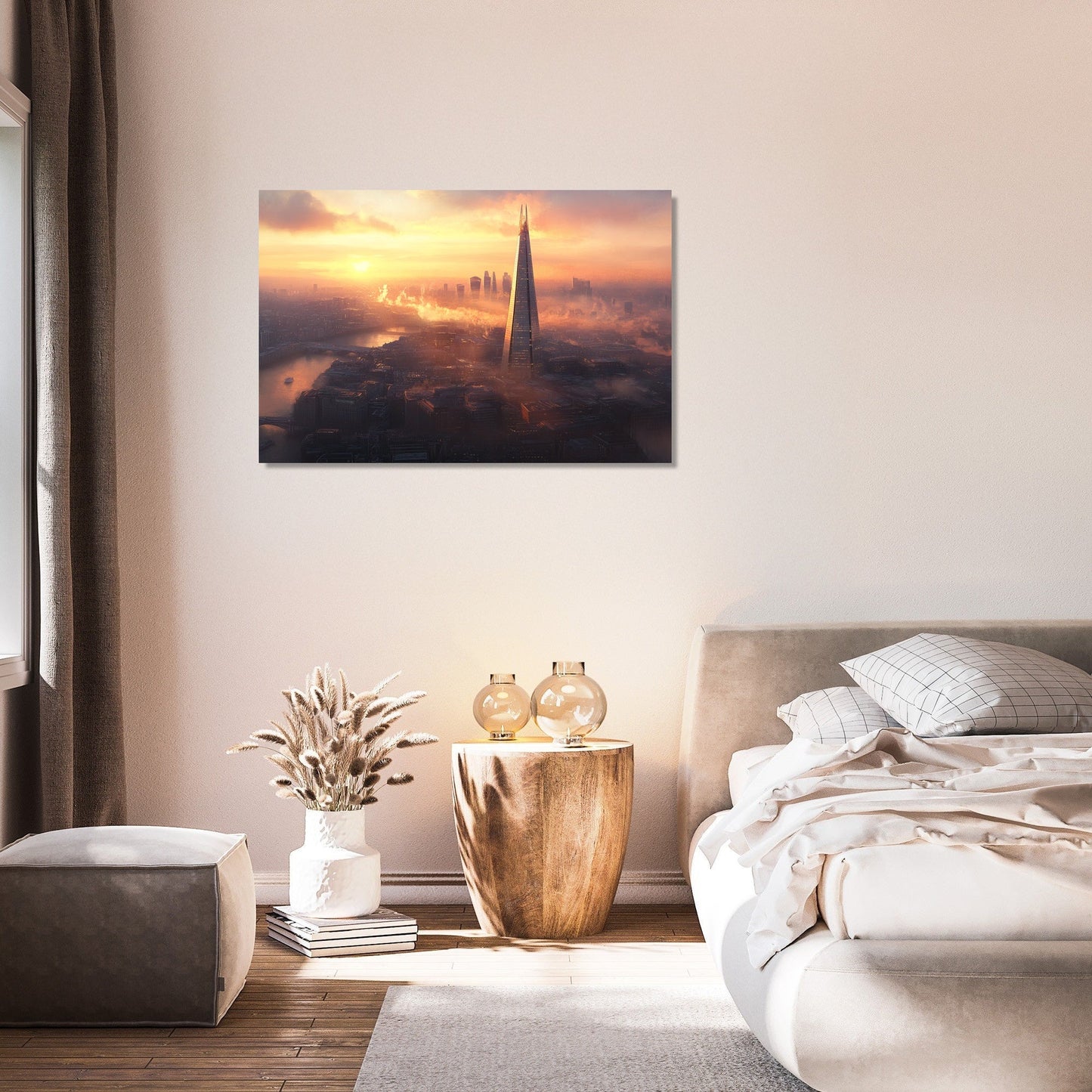 Sunlit Shard Canvas