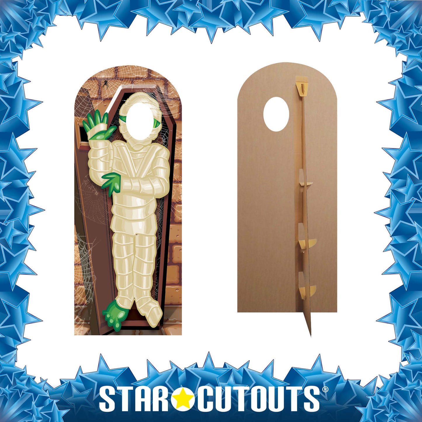 SC652 Mummy Stand In Cardboard Cut Out Height 180cm