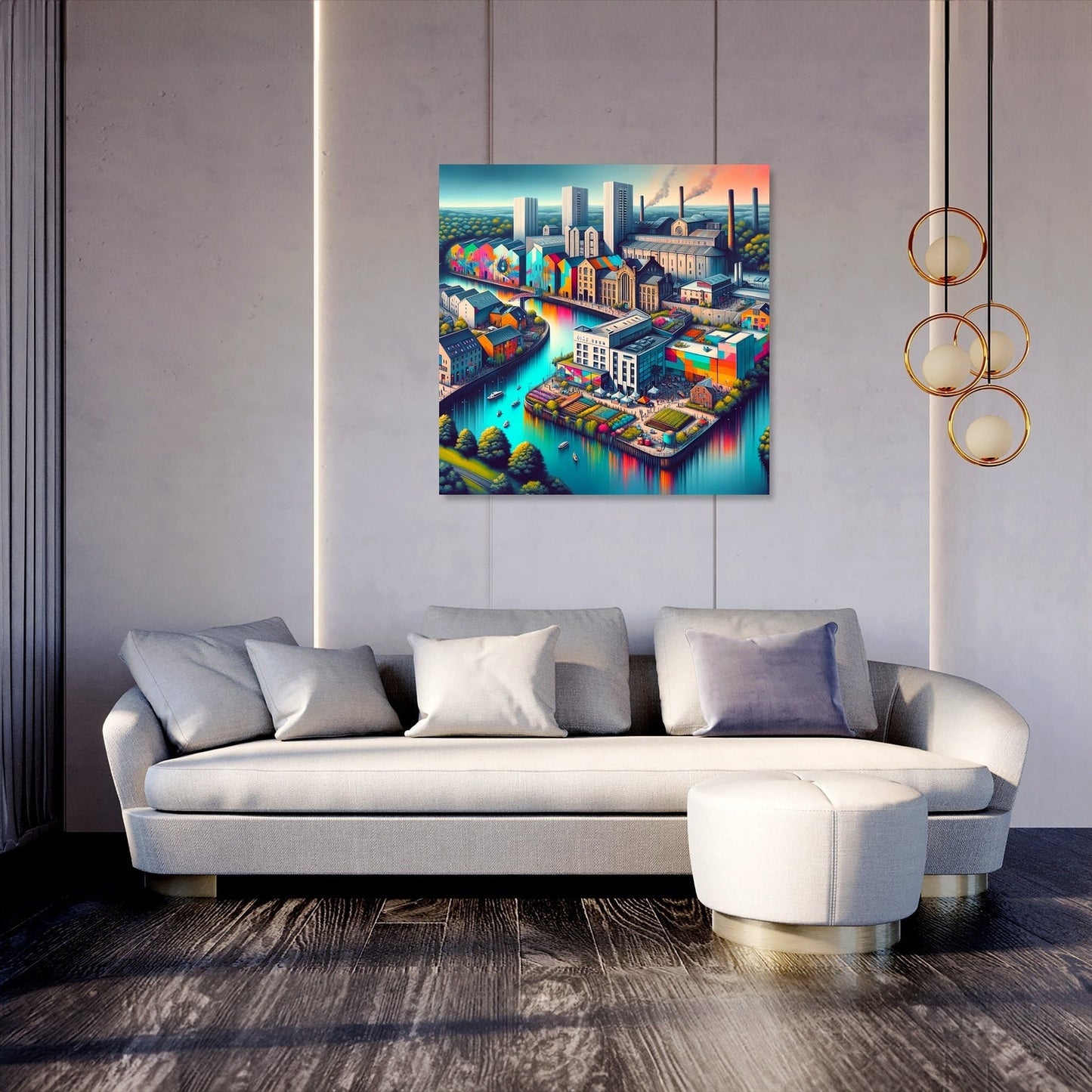 Newcastle Ouseburn Valley Creative Fusion Canvas