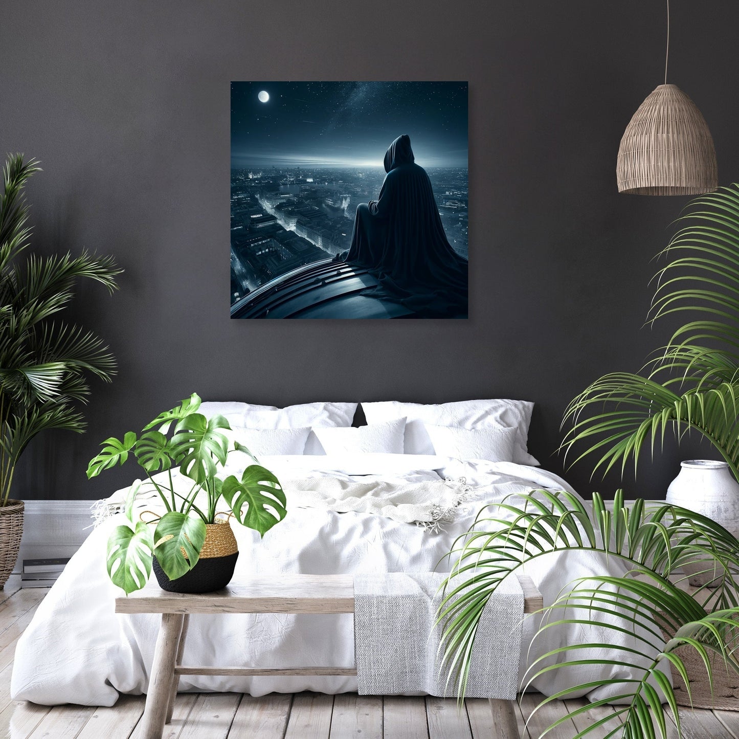 Watcher of the Night Canvas