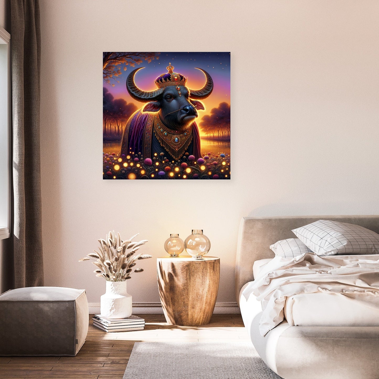 Regal Buffalo Twilight Canvas