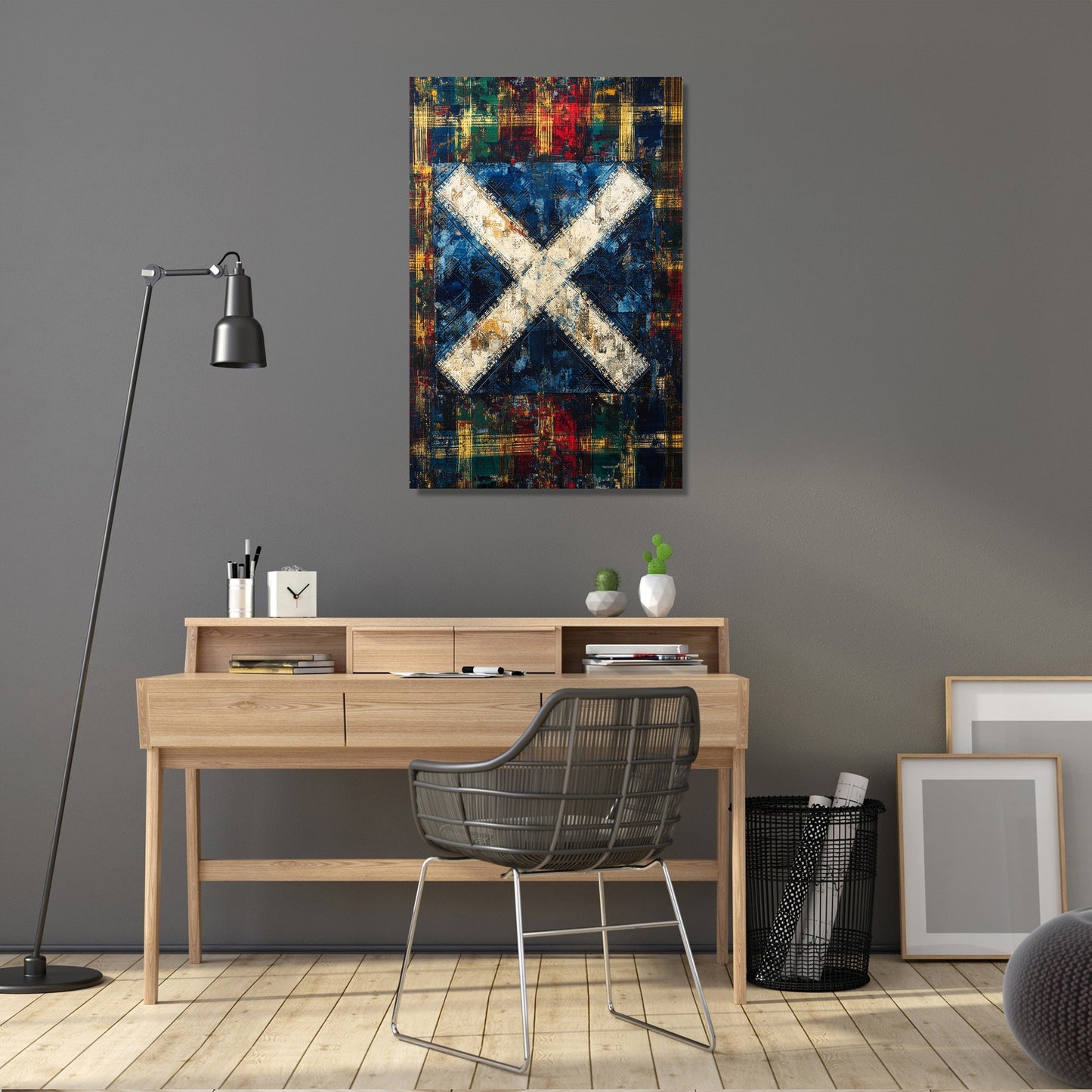 Saltire’s Tartan-Lashed Canvas