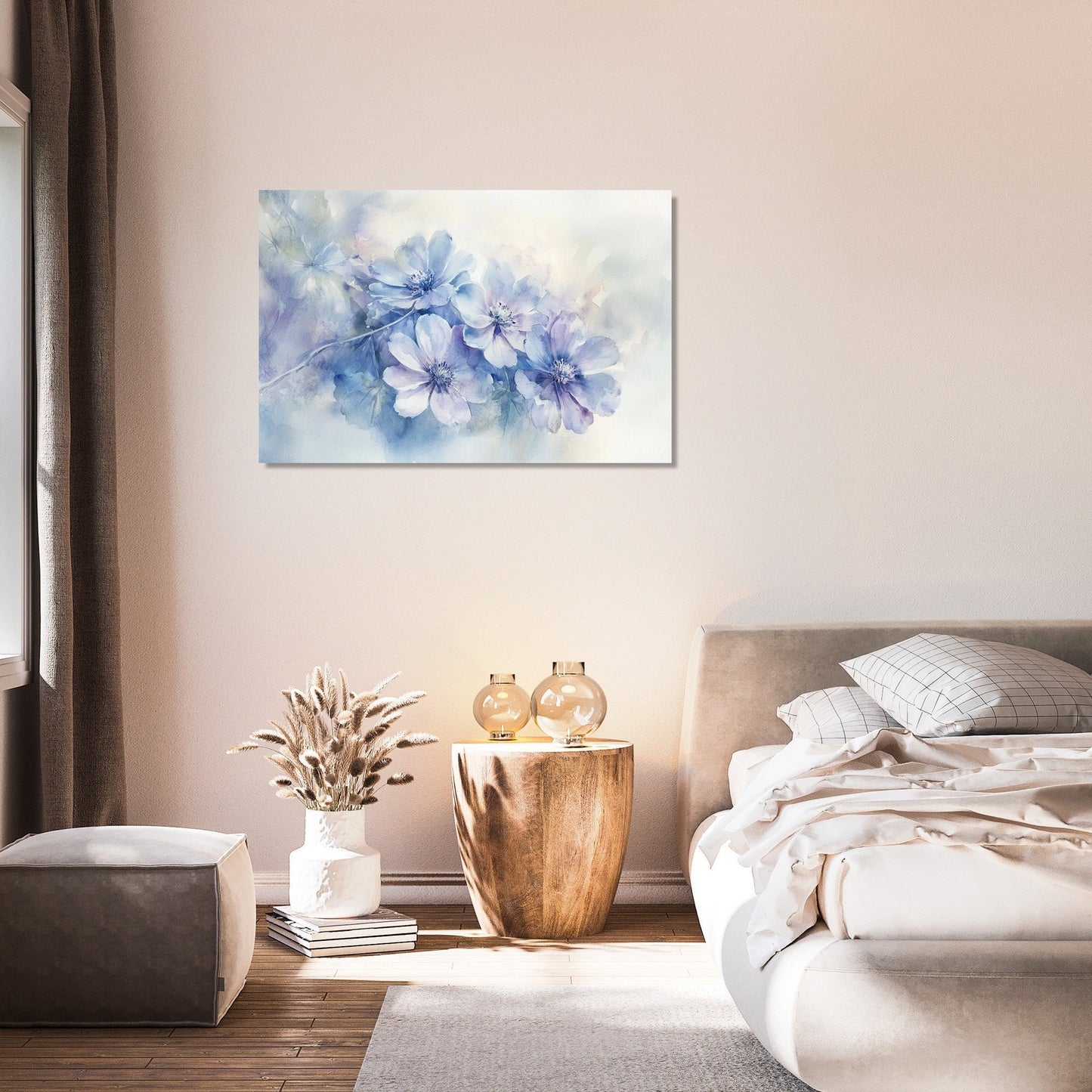 Melancholy Cineraria Canvas