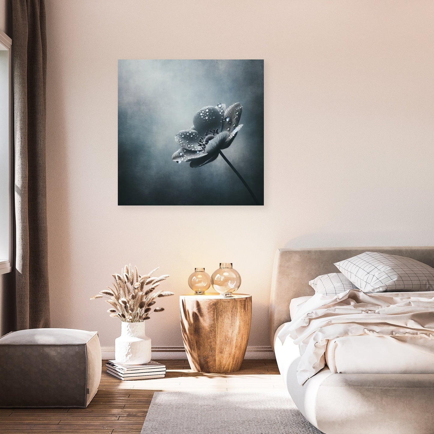 Dew-Kissed Solitude Canvas