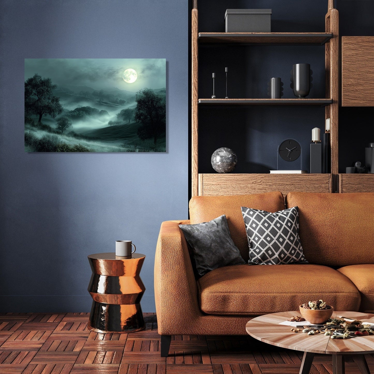 Moonlit Mist Canvas